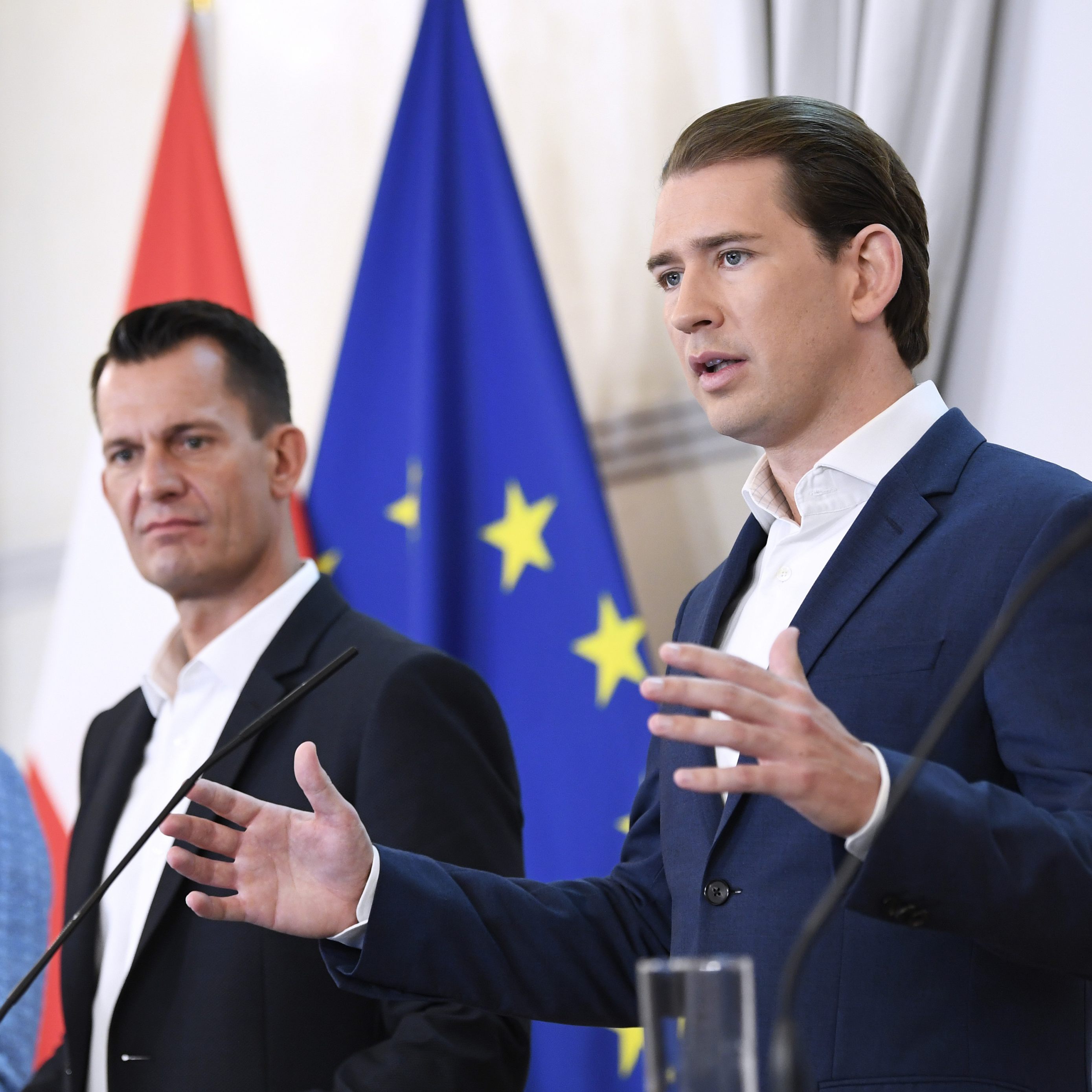 Kurz und Co. haben am Mittwoch den neuen Corona-Stufenplan präsentiert.