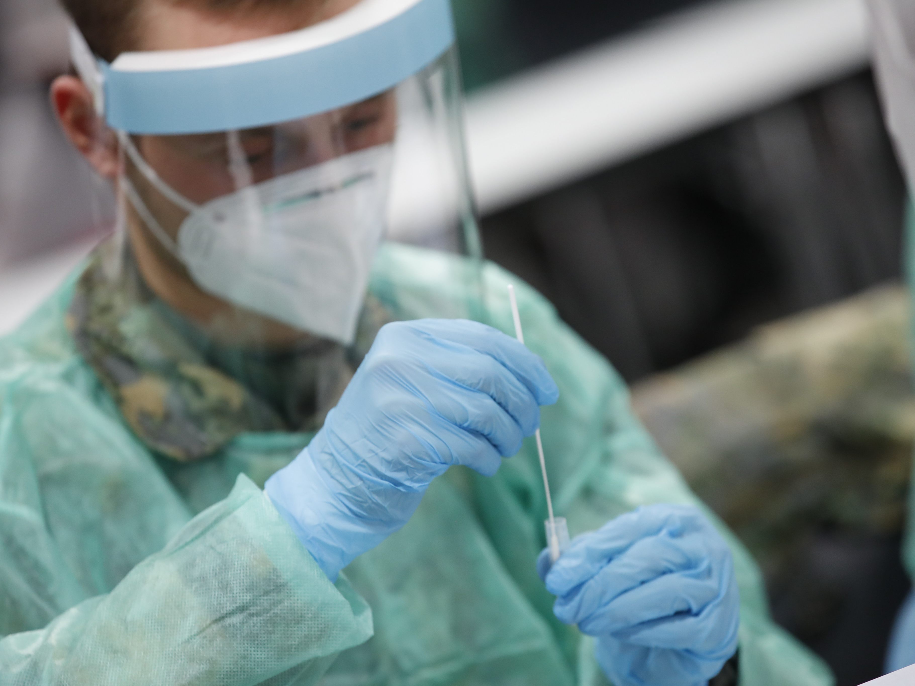 43 Neuinfektionen kamen bis Dienstagmittag hinzu. 43 Neuinfektionen kamen bis Dienstagmittag hinzu.