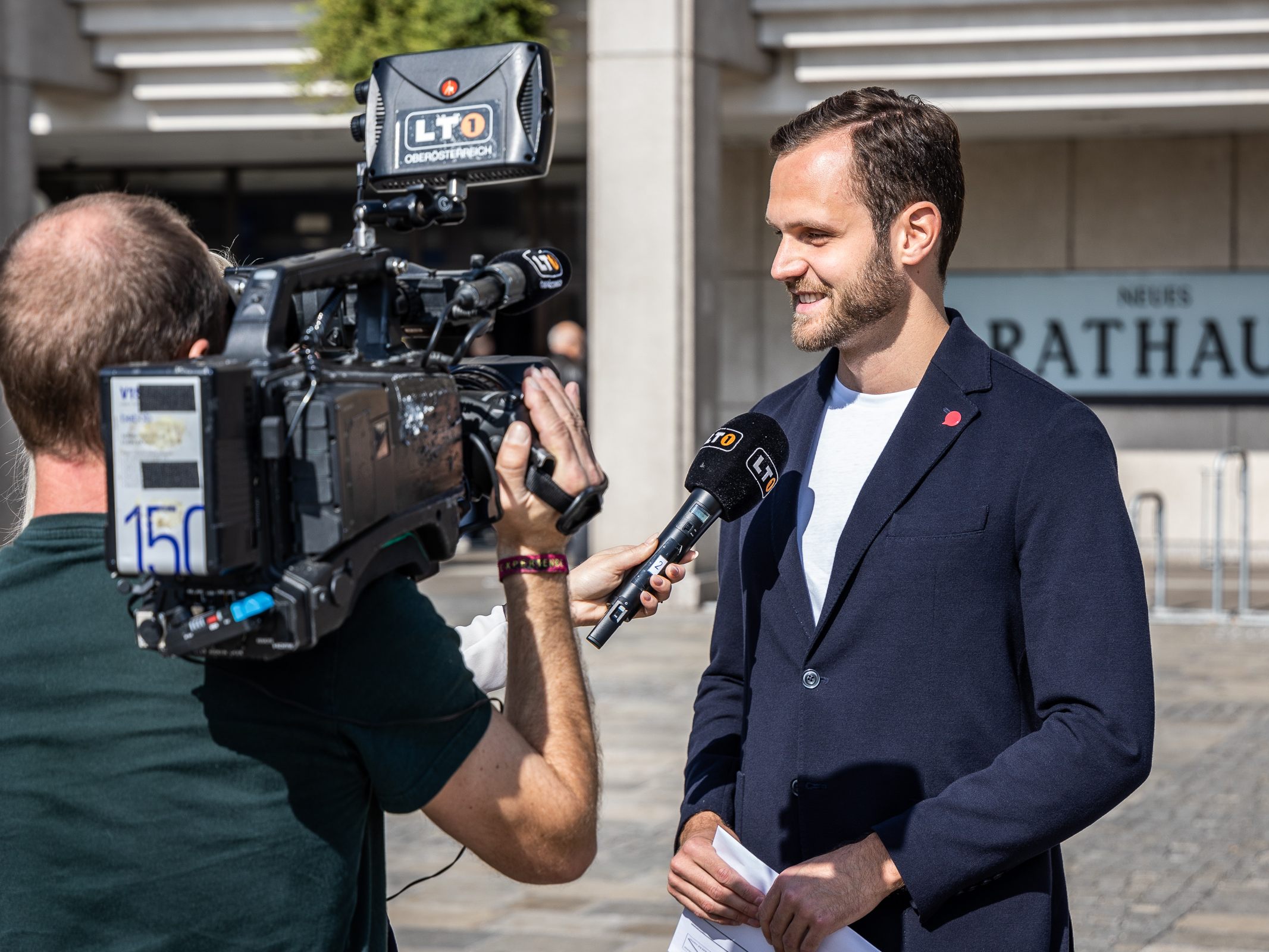 Eypeltauer schritt als letzter Spitzenkandidat zur Urne. Eypeltauer schritt als letzter Spitzenkandidat zur Urne.