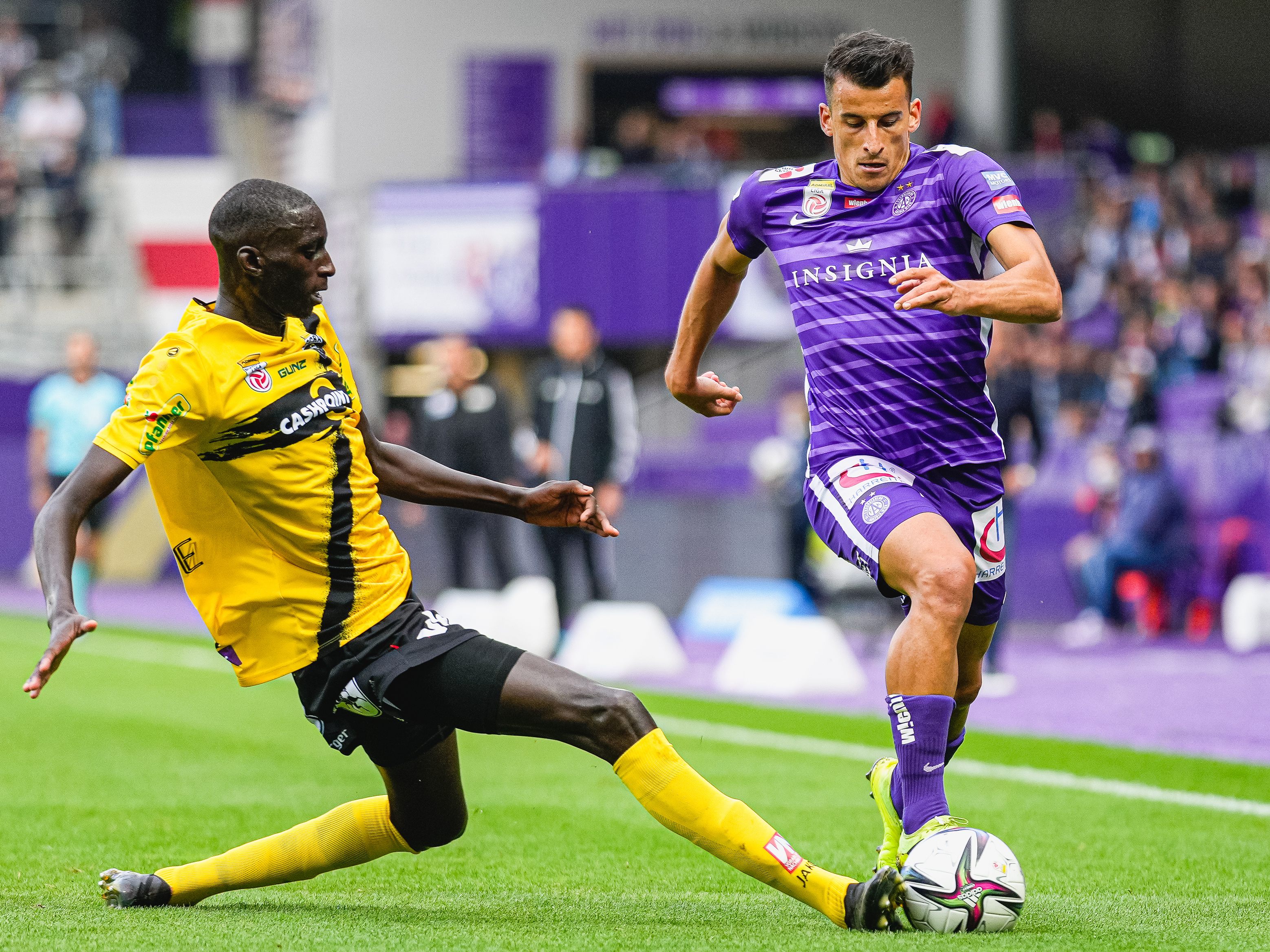 Austria Wien und SCR Altach trennten sich mit einem 0:0-Unentschieden.