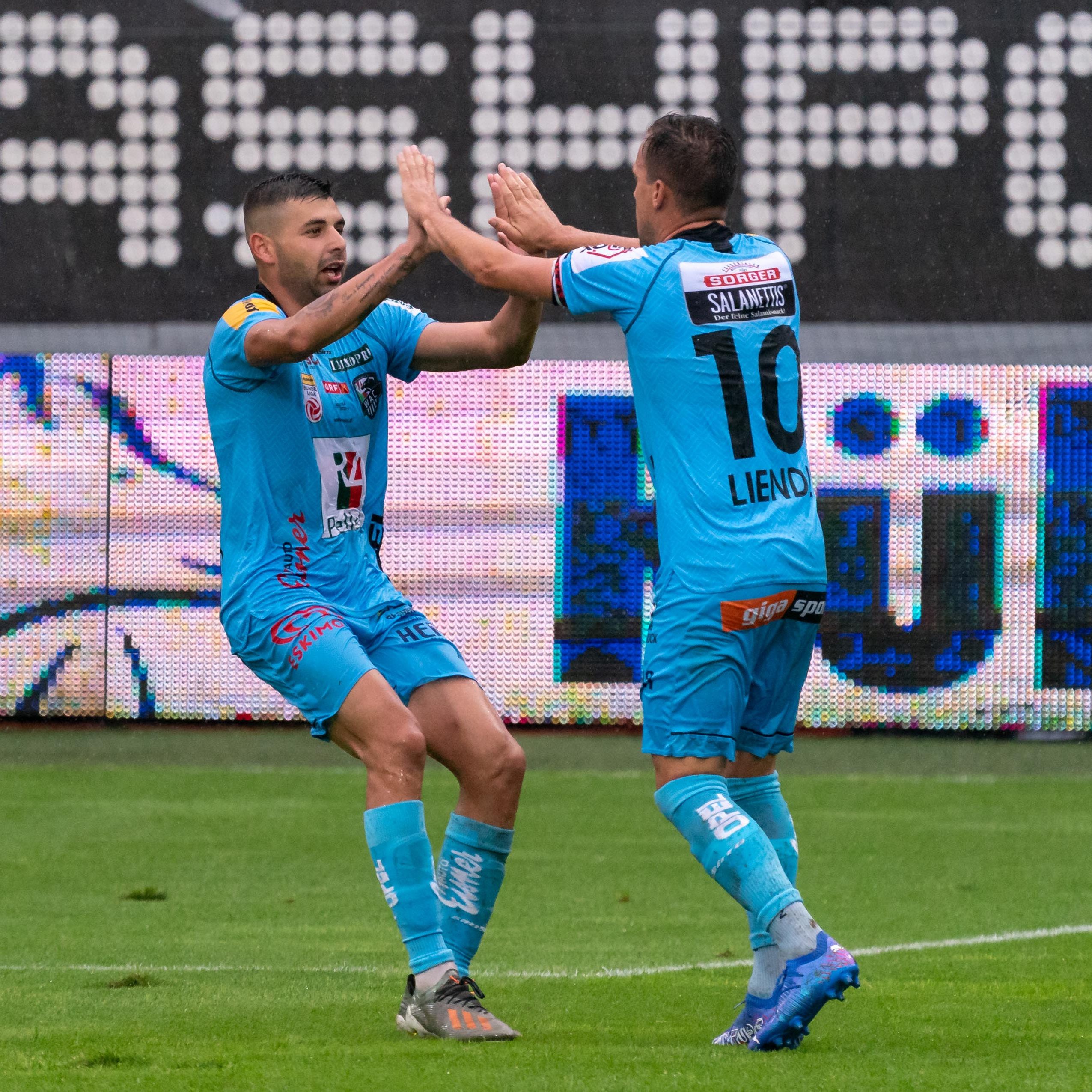 LIVE-Ticker zum Spie WAC gegen TSV Hartberg ab 17 Uhr.