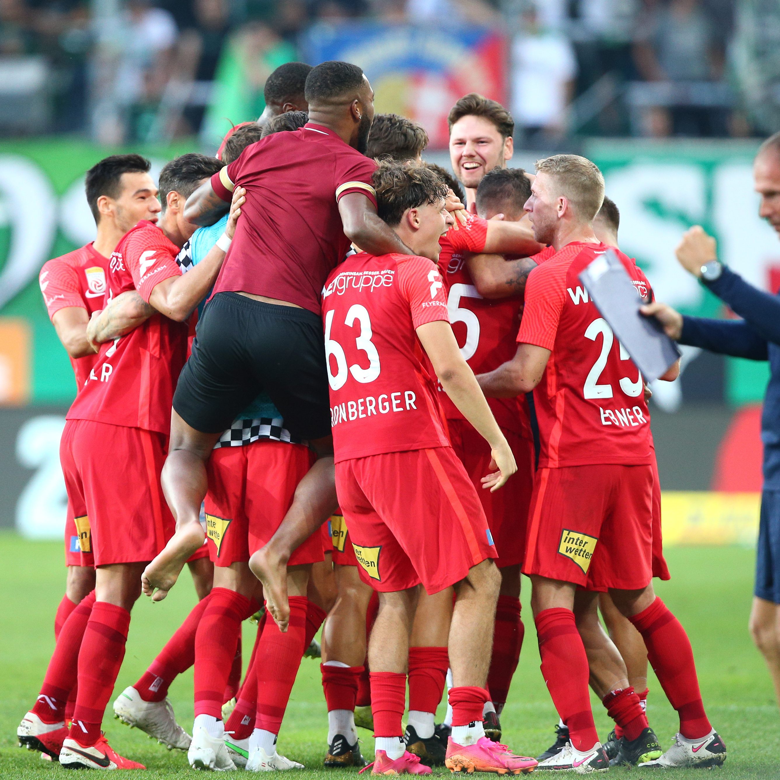 LIVe-Ticker zum SPiel FC Admira gegen TSV Hartberg ab 17.00 Uhr.