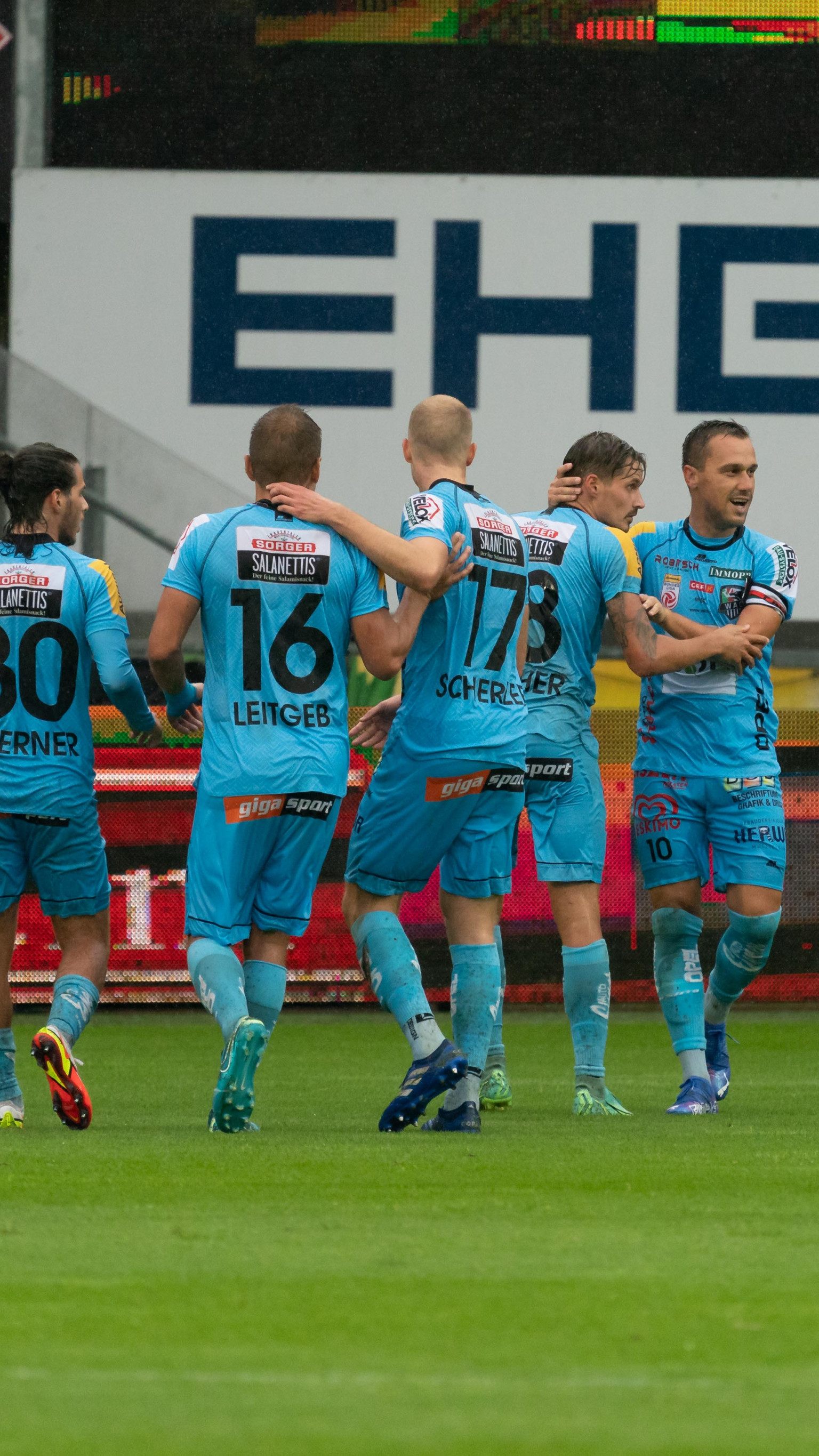 LIVE-Ticker zum Spiel WAC gegen RB Salzburg ab 17 Uhr.