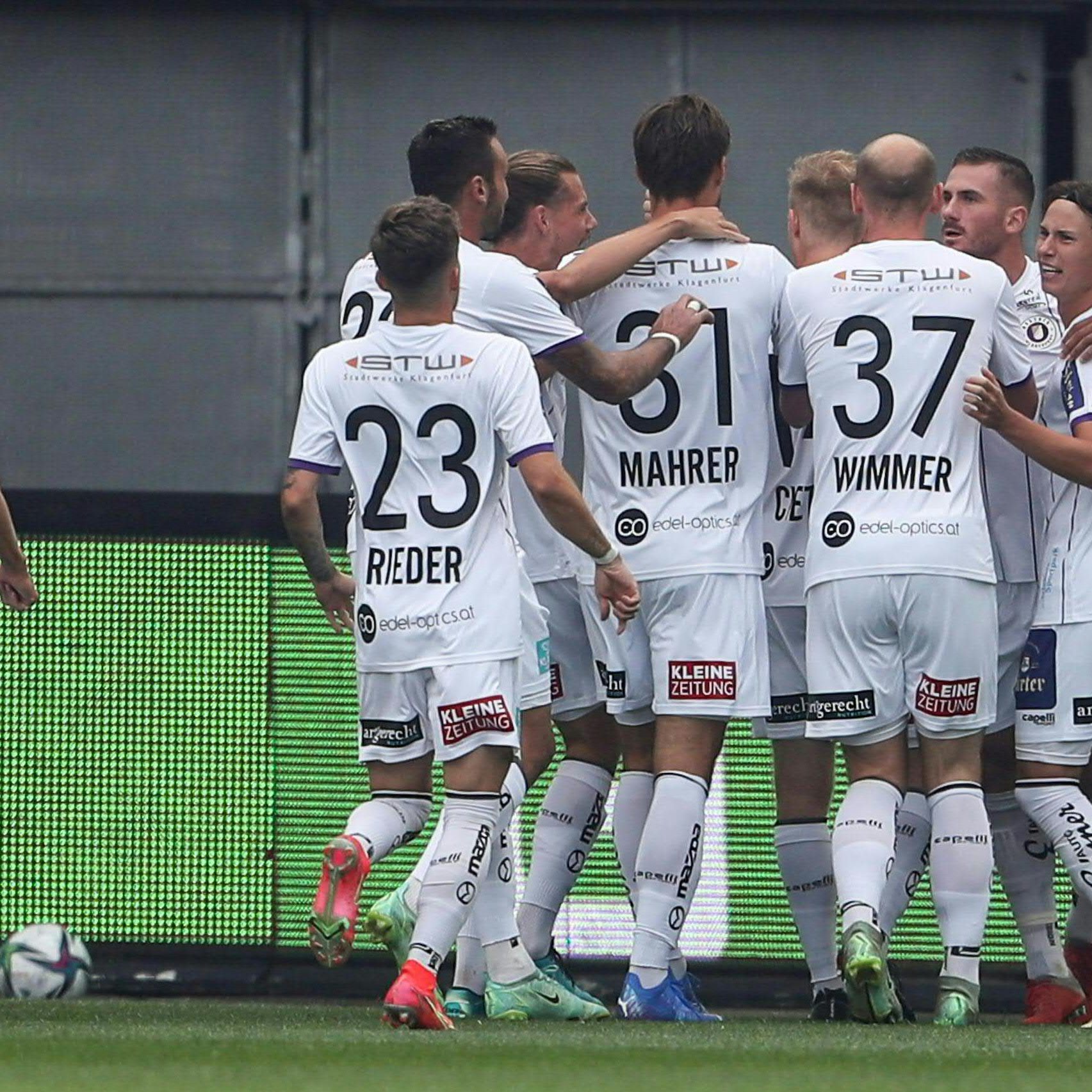 LIVE-Ticker zum Spiel Austria Klagenfurt gegen LASK Linz ab 14.30 Uhr.