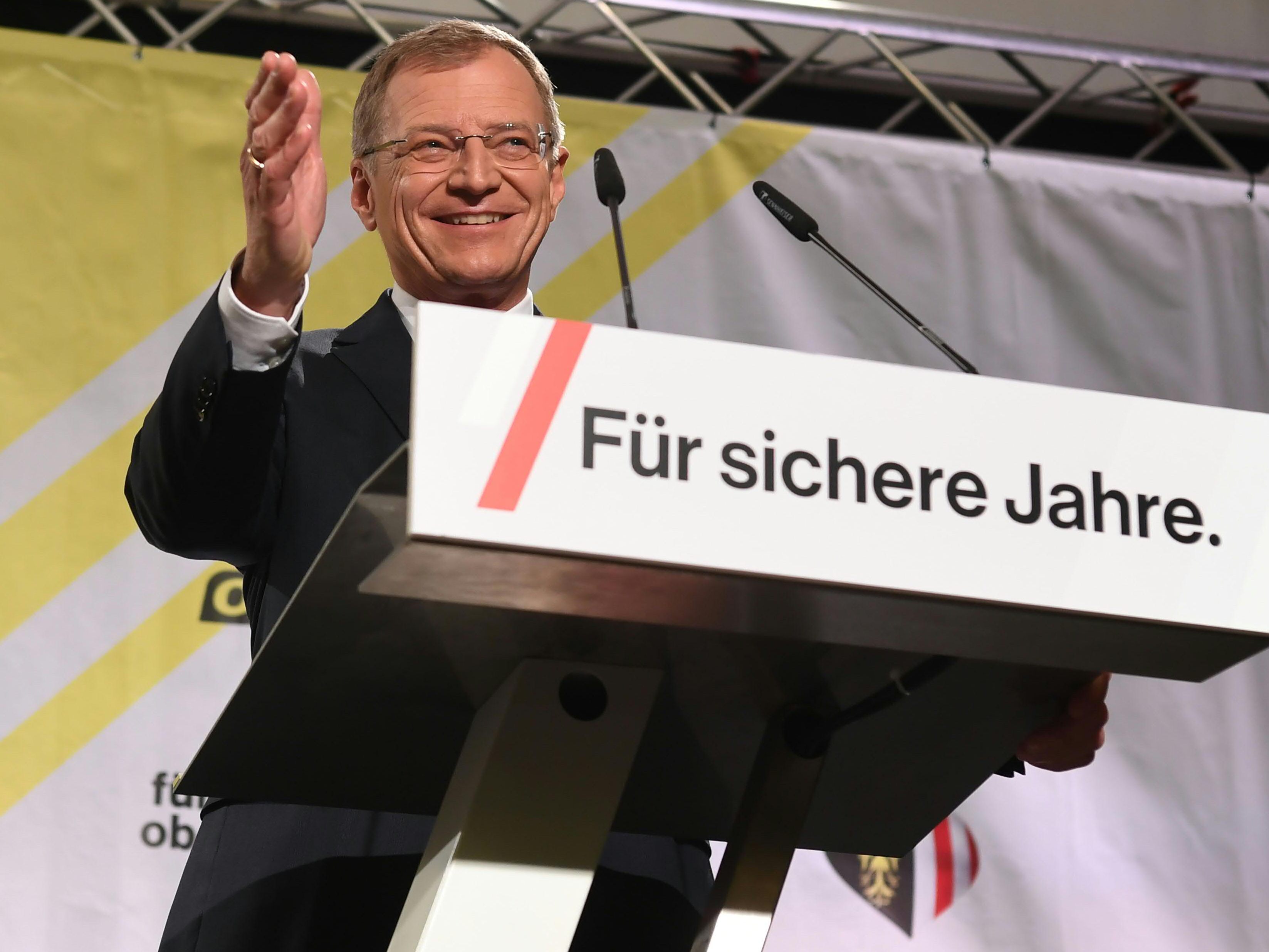 Die ÖVP musste sich bei der OÖ-Wahl mit keinem Minus herumschlagen. Die ÖVP musste sich bei der OÖ-Wahl mit keinem Minus herumschlagen.