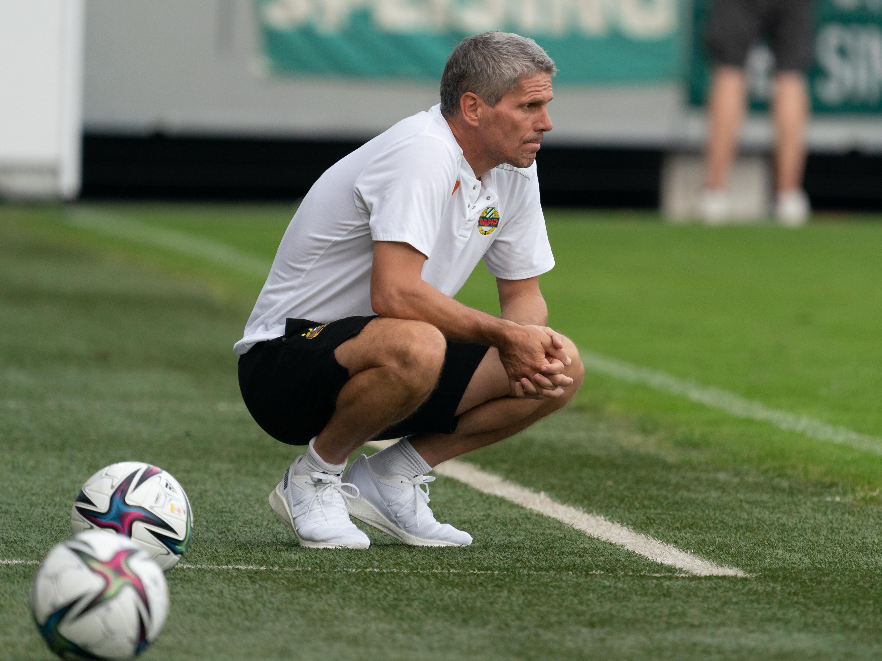 "Nach der Pause hatten wir unsere beste Phase", erklärte Rapid-Coach Kühbauer mit Blick auf das Spiel gegen Sturm. "Nach der Pause hatten wir unsere beste Phase", erklärte Rapid-Coach Kühbauer mit Blick auf das Spiel gegen Sturm.