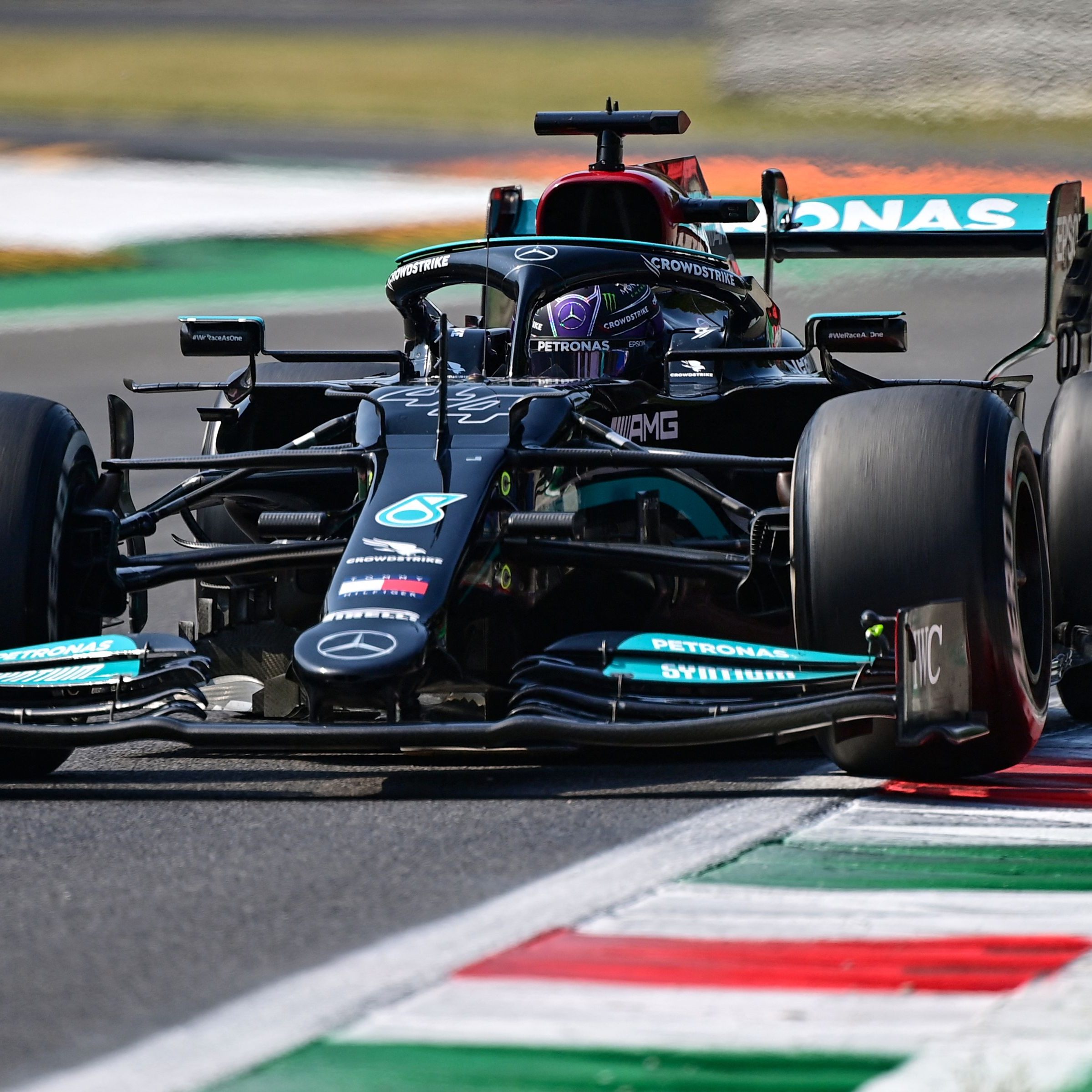 In Monza ist Lewis Hamilton einmal mehr der Gejagte.