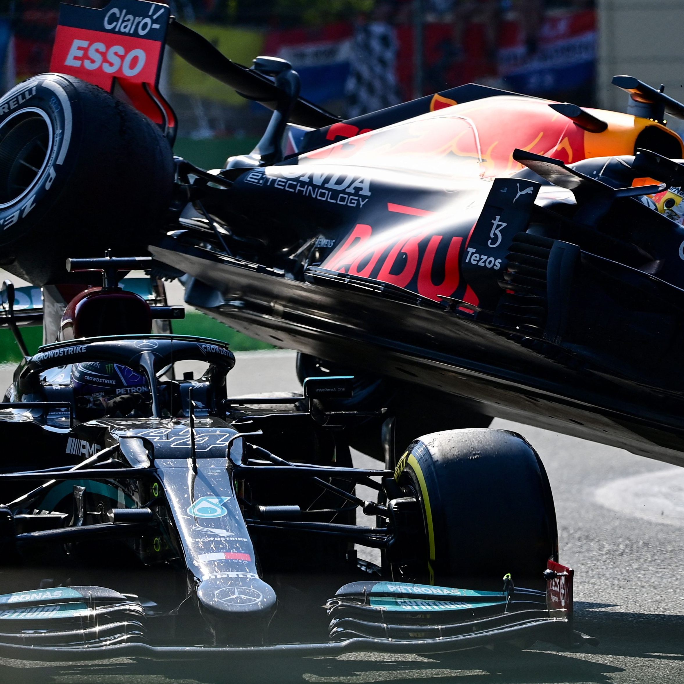 Verstappen und Hamilton kamen nicht ins Ziel