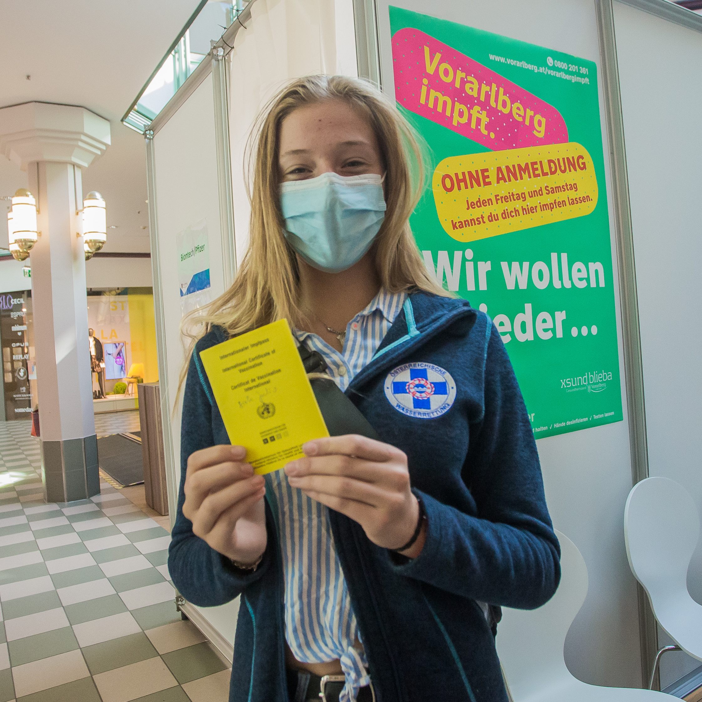 Auch im Oktober gibt es noch die Möglichkeit, sich in einer der Impfkojen immunisieren zu lassen.