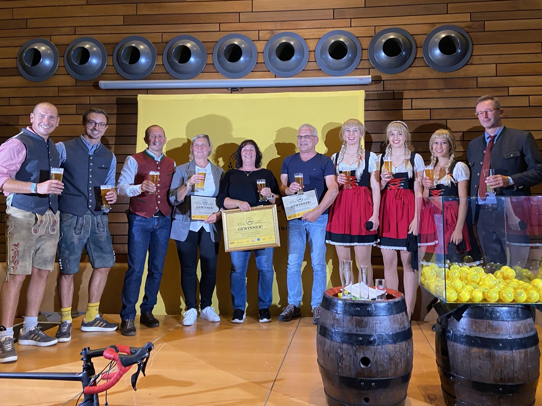 Die glücklichen Bierzahl!-Gewinner