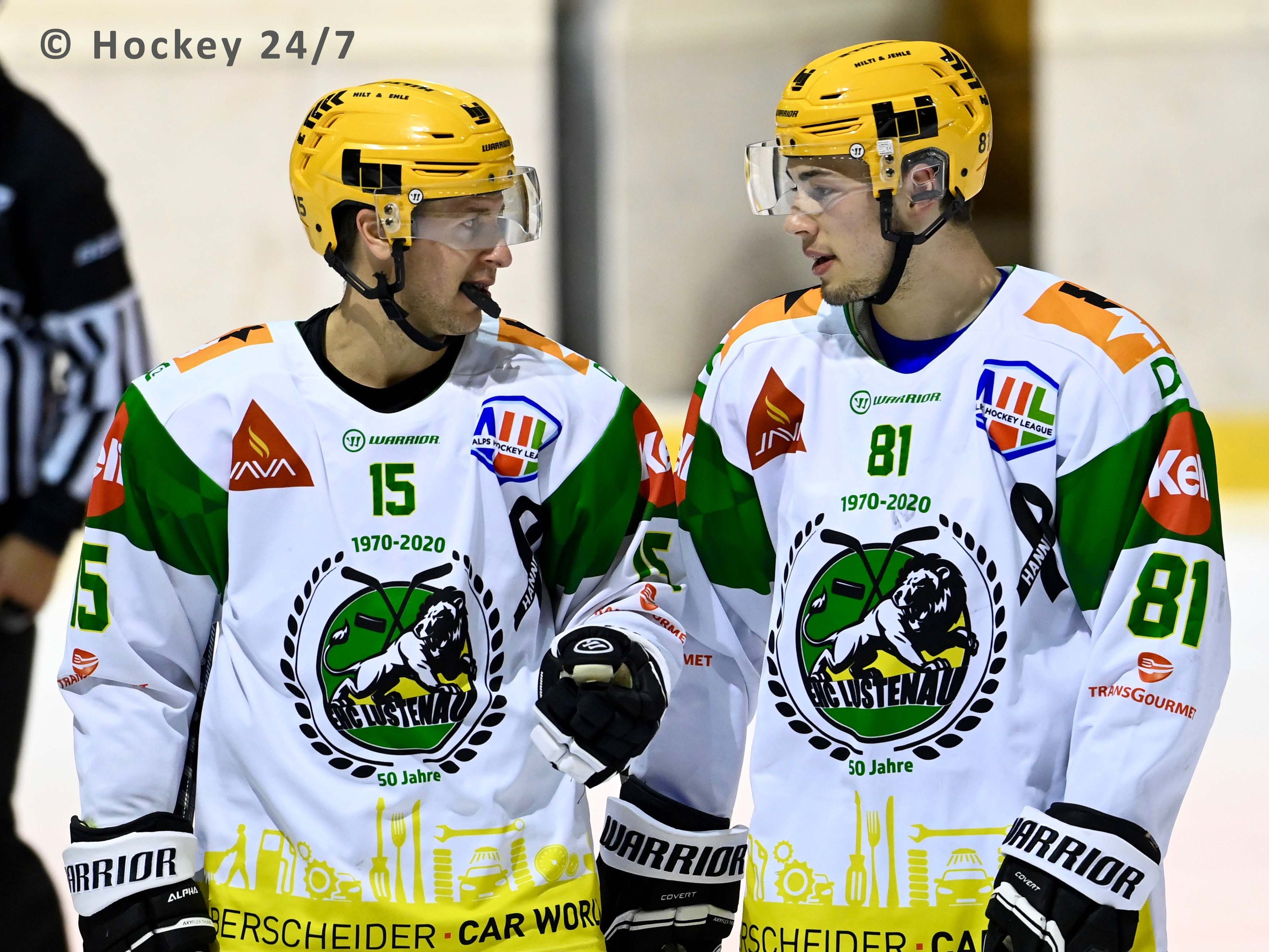 Chris D'Alvise und Elias Wallenta wollen auch gegen Kitzbühel punkten Chris D'Alvise und Elias Wallenta wollen auch gegen Kitzbühel punkten