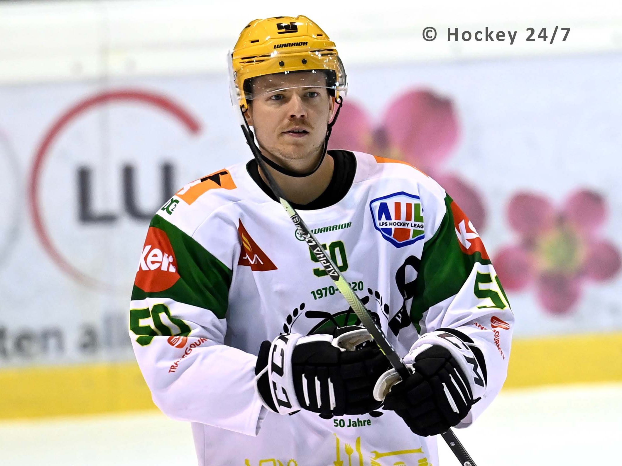 EHC Verteidiger Patrick Ratz glaubt an einen Sieg des EHC Lustenau gegen Asiago