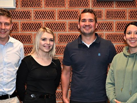 Obmannteam der Trachtenkapelle Gantschier (Martin Sadjak, Alena Ganahl, Emanuel Wachter und Jeanette Marent) Obmannteam der Trachtenkapelle Gantschier (Martin Sadjak, Alena Ganahl, Emanuel Wachter und Jeanette Marent)