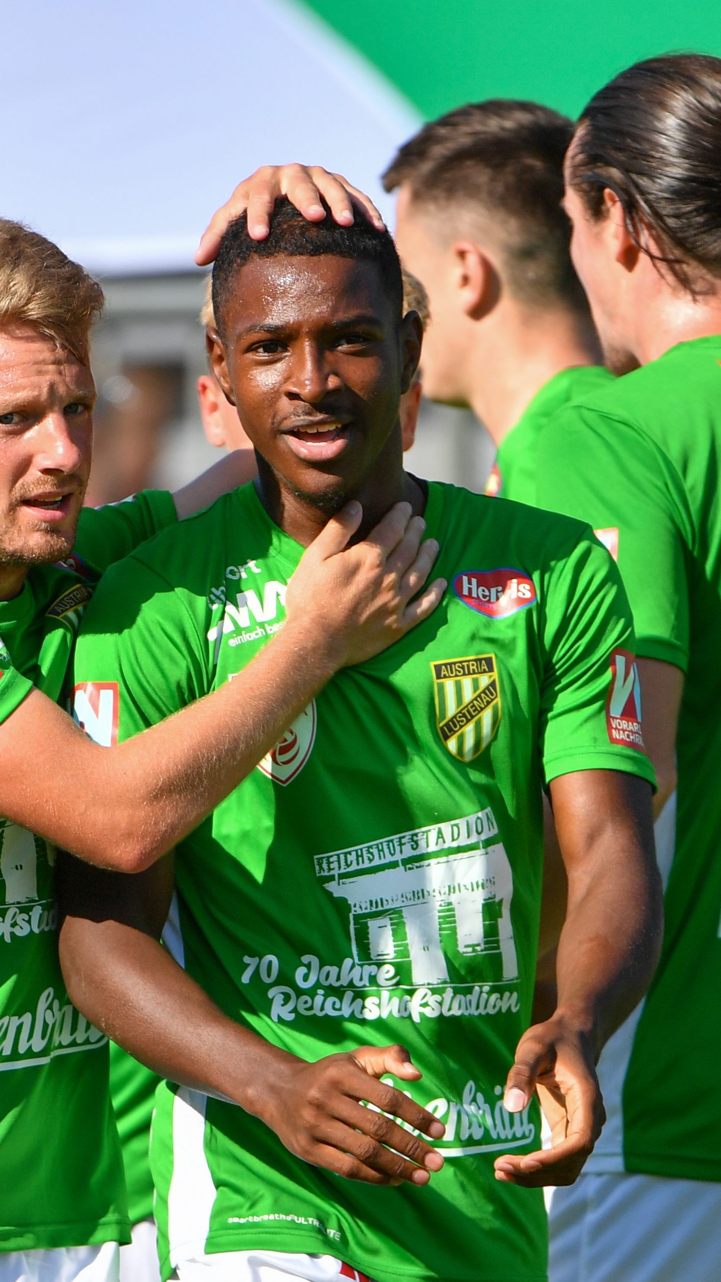 Lustenau feierte einen späten Sieg gegen Amstetten.