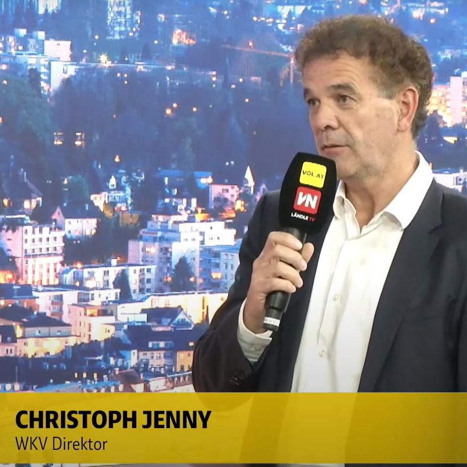 WKV-Direktor Christoph Jenny war am Freitag zu Gast bei "Vorarlberg LIVE".