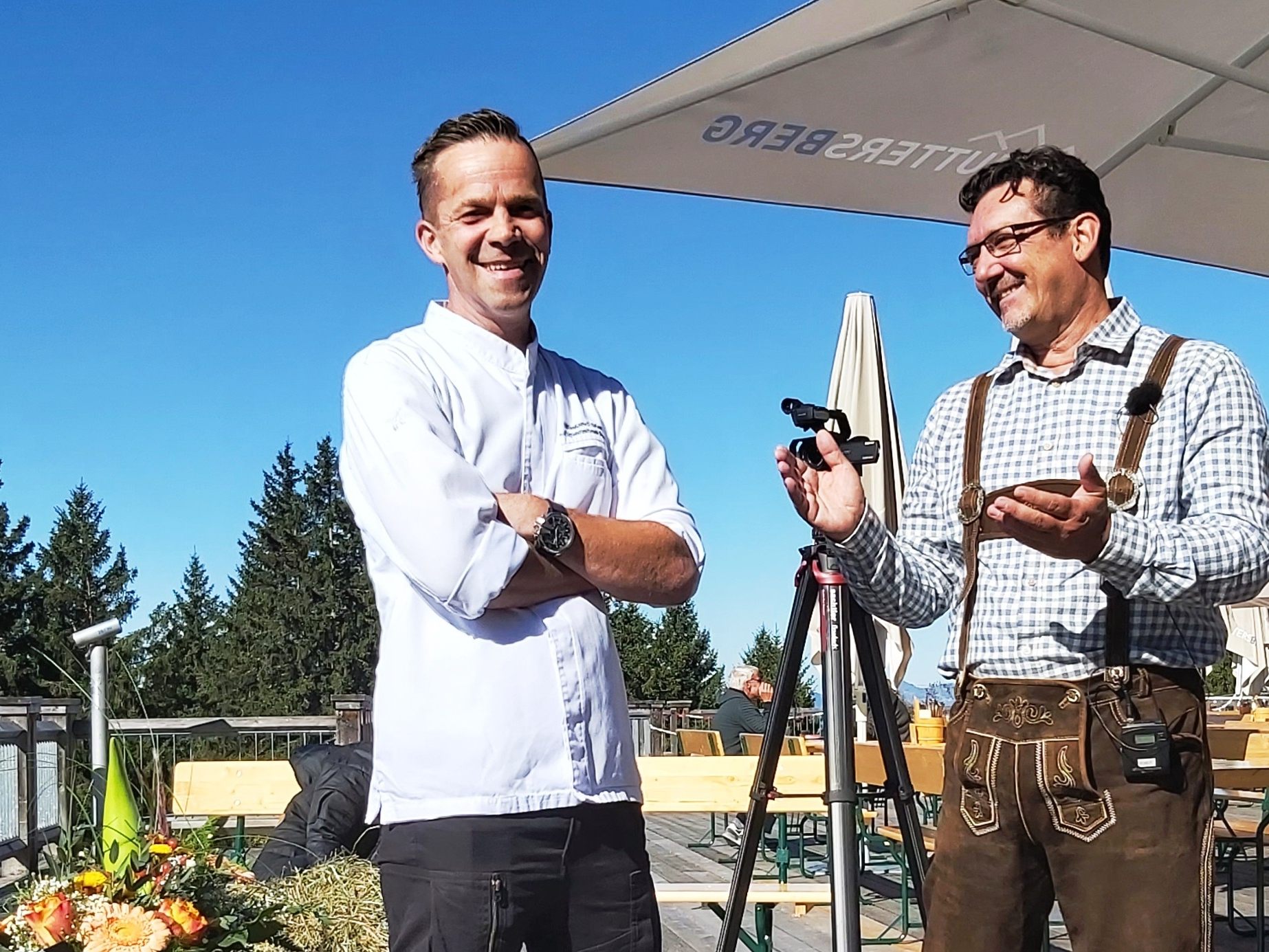 Rottiseur und Saucier Martin Wieland, ist zu Gast in der 213. Sendung "us dr Gondl" am Muttersberg bei Bludenz-Nüziders