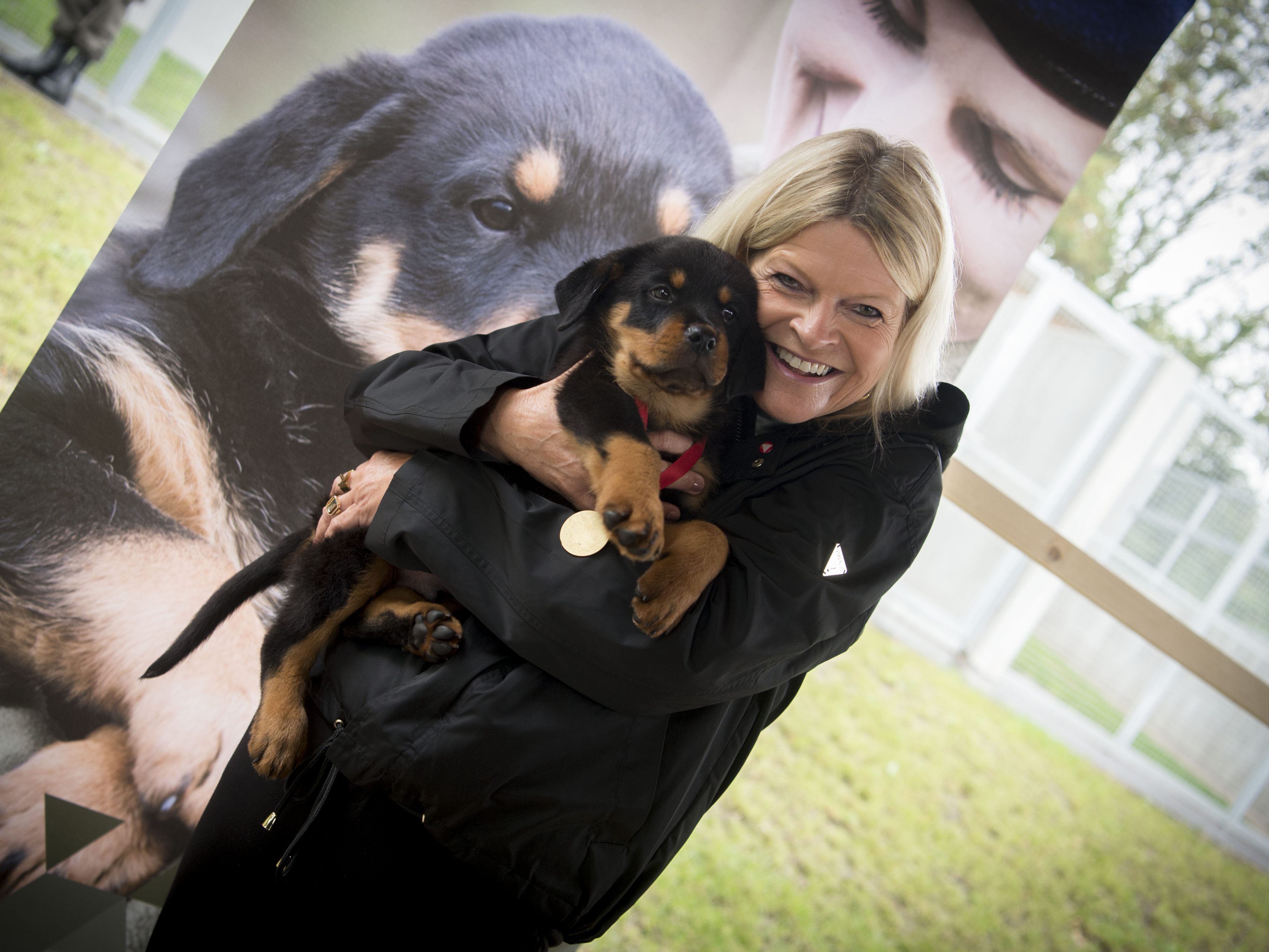 Es handelte sich nicht um die erste Rottweiler-Patenschaft von Klaudia Tanner. Es handelte sich nicht um die erste Rottweiler-Patenschaft von Klaudia Tanner.