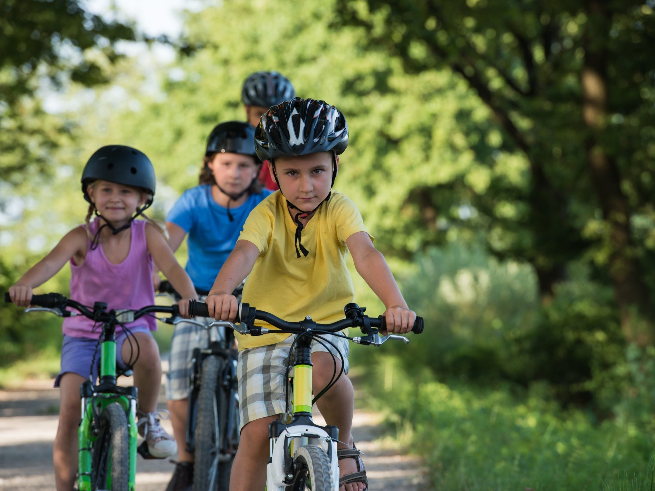 Radfahren im autofreien Ried Radfahren im autofreien Ried