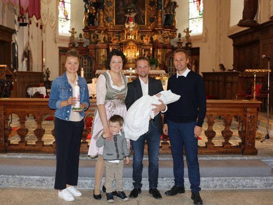 Taufe von Sonnenschein Luisa