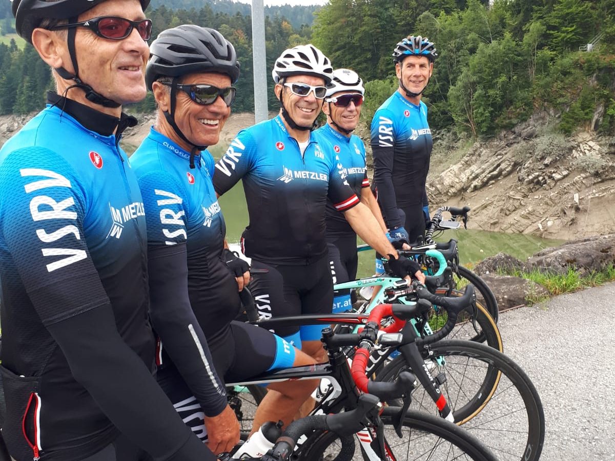 Gruppe am Lorenapass