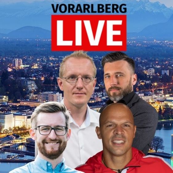 Johannes Huber, Johannes Gasser und Thomas Flax sind bei "Vorarlberg LIVE" zu Gast.