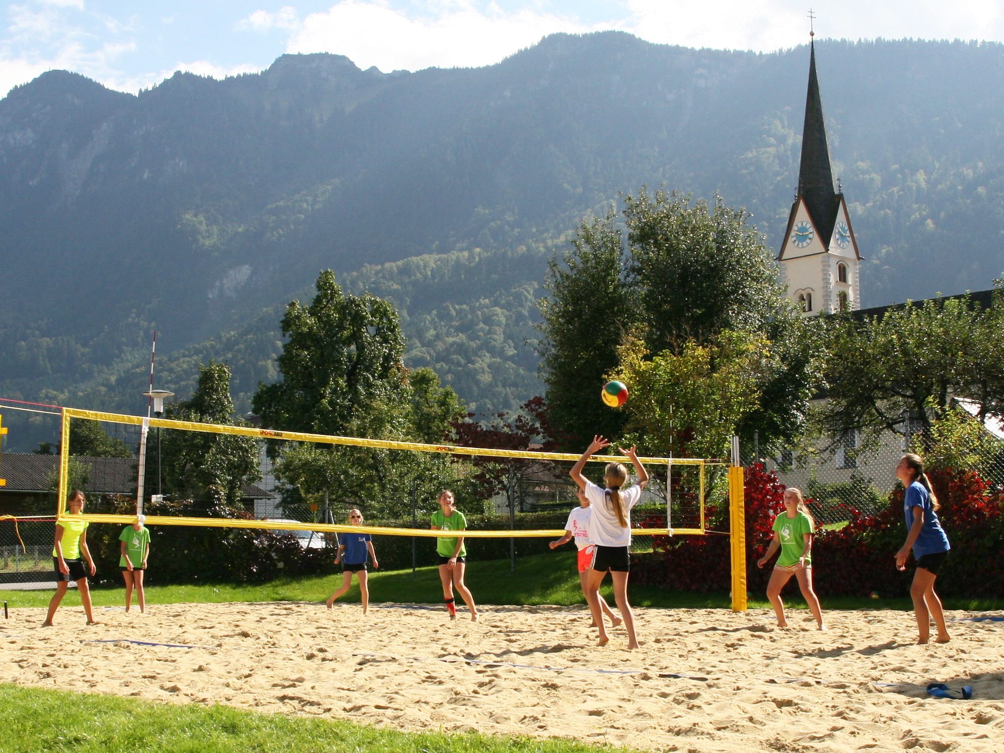 Beachvolleyball für alle ...