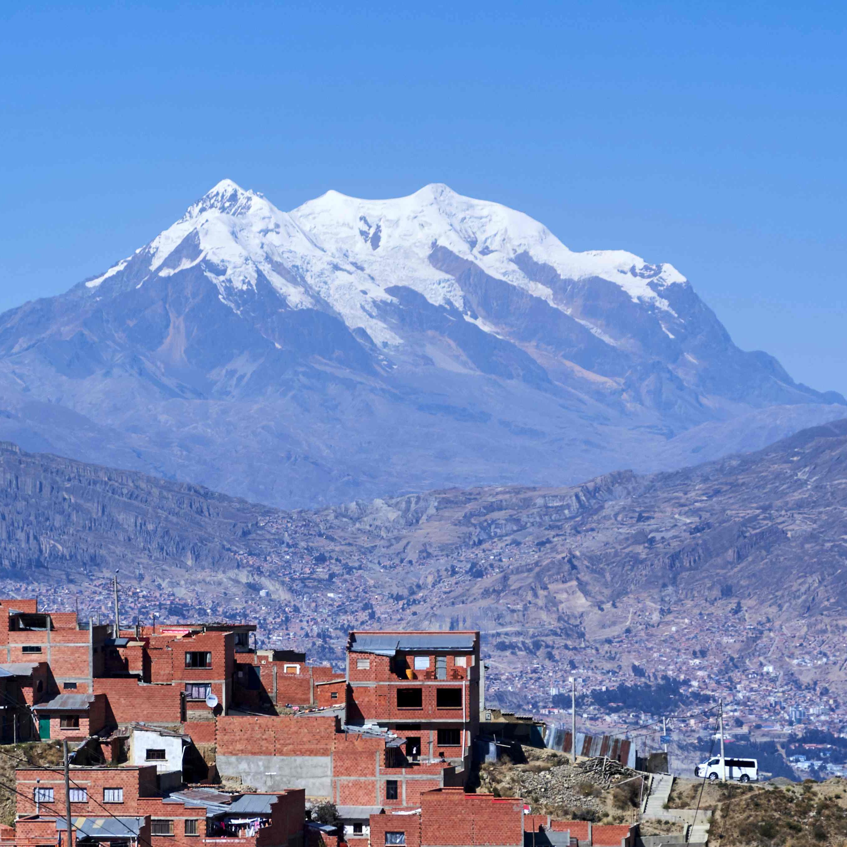 Hochzeit auf dem Illimani.