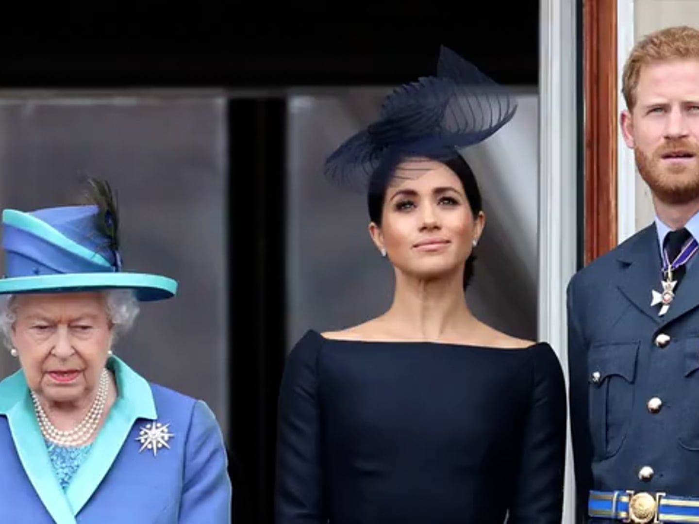 Hatten zuletzt einige Querelen: Die Queen, Herzogin Meghan und Prinz Harry