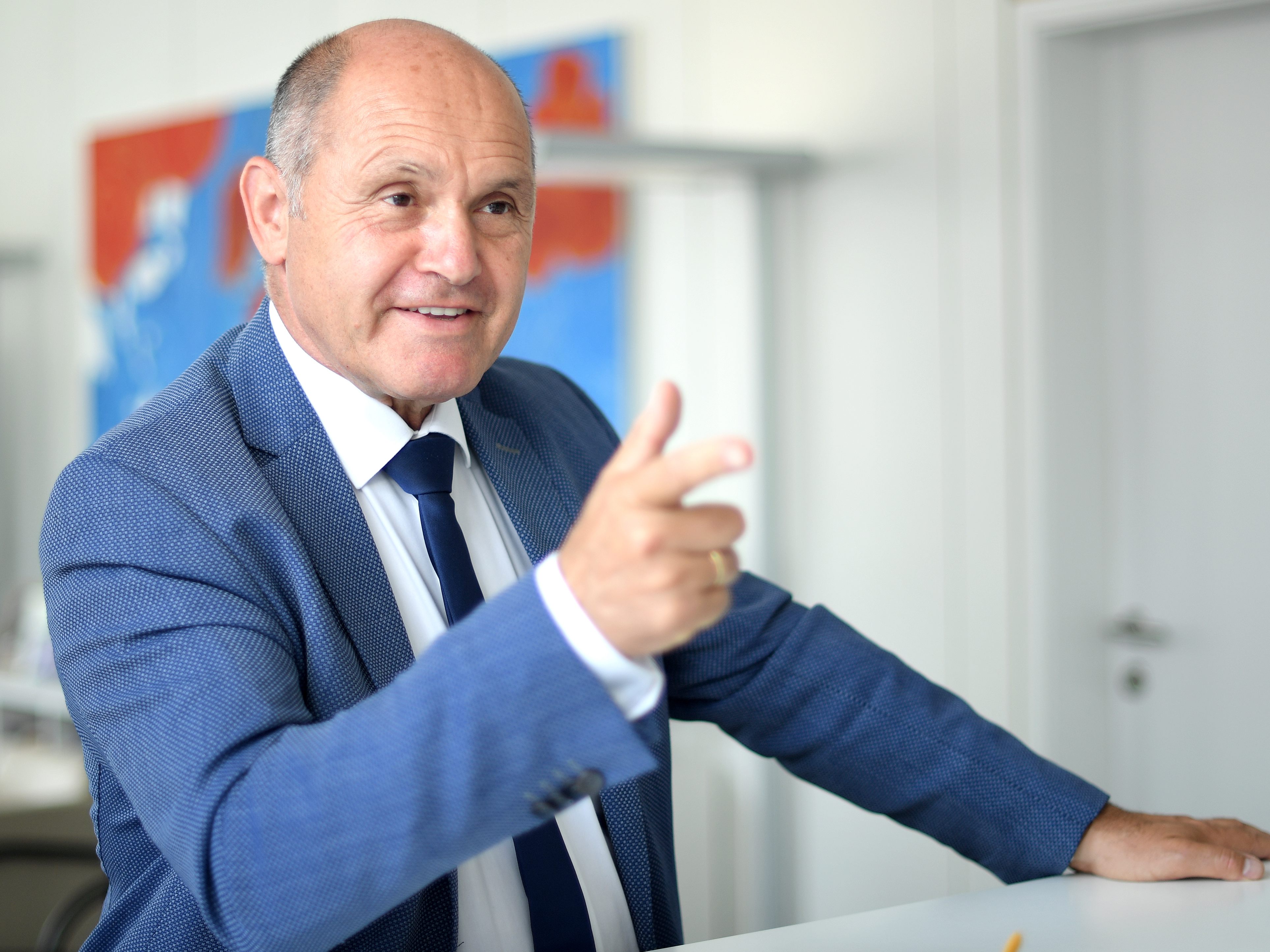 Sobotkas Nachricht an die Bevölkerung: "Geeeeeht impfen!" Sobotkas Nachricht an die Bevölkerung: "Geeeeeht impfen!"