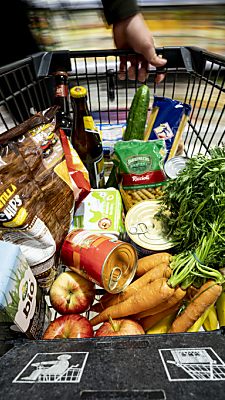 Supermärkte profitierten vom Gastro-Lockdown.