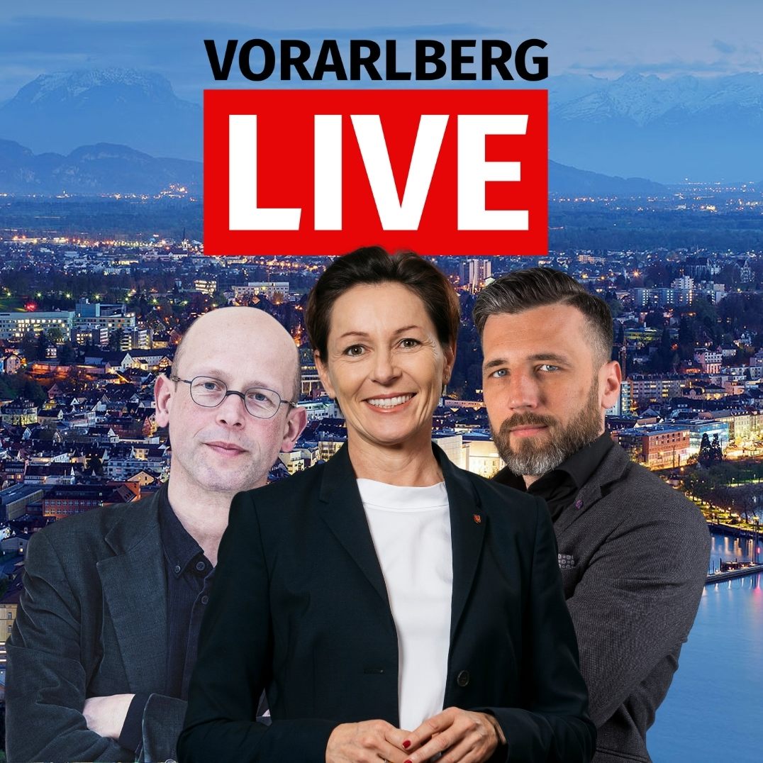 Hans-Joachim Gögl und Martina Rüscher bei "Vorarlberg LIVE".