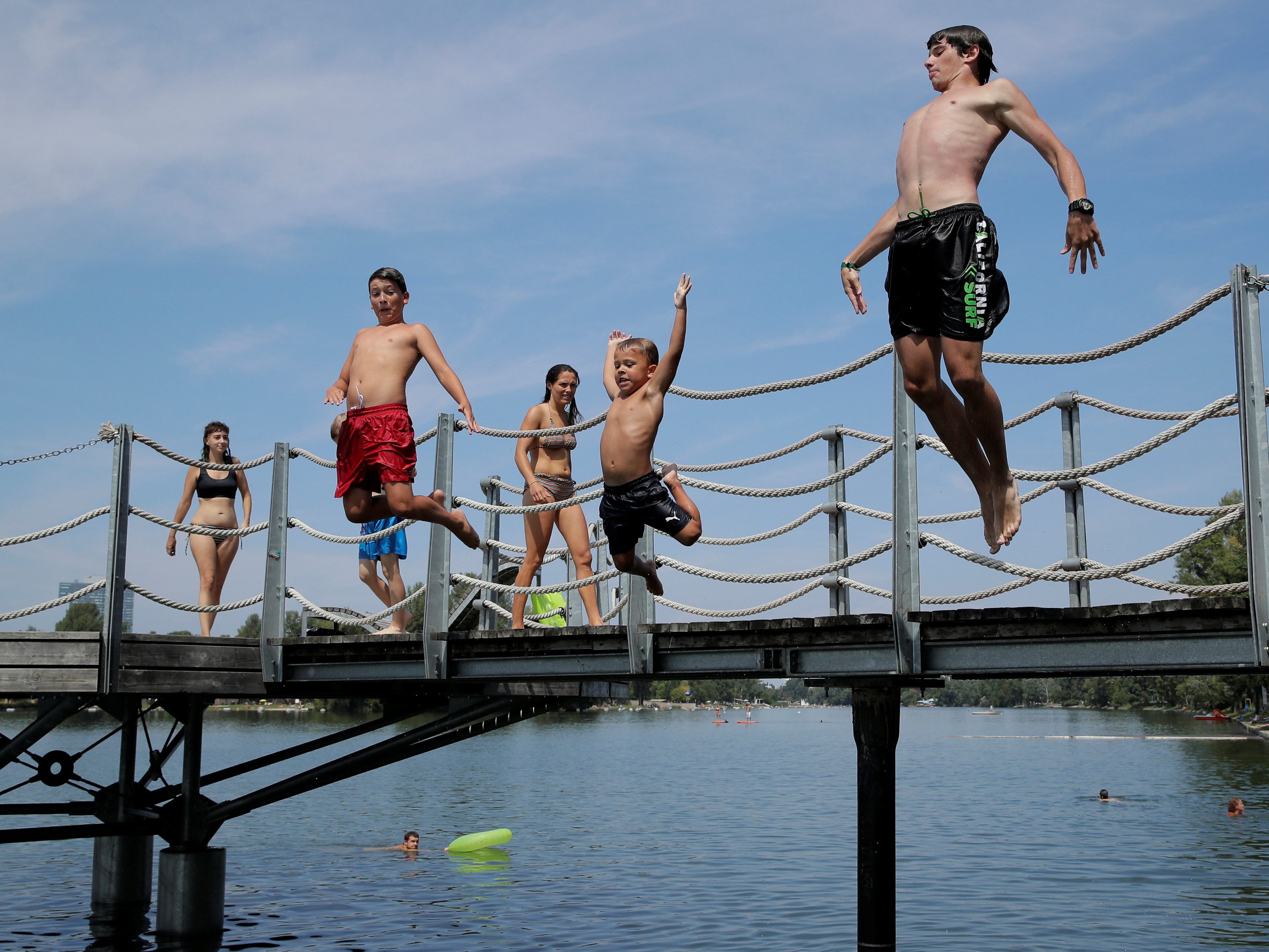 Badeschluss: Das Bundesbad Alte Donau verzeichnete trotz Corona in der Saison 2021 viele Besucher. Badeschluss: Das Bundesbad Alte Donau verzeichnete trotz Corona in der Saison 2021 viele Besucher.