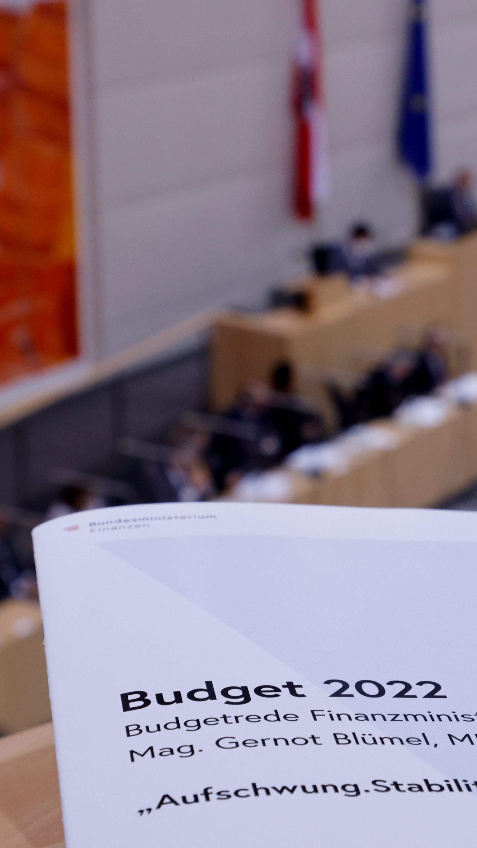 Das Budget 2022 kommt mit einem Budgetbegleitgesetz.