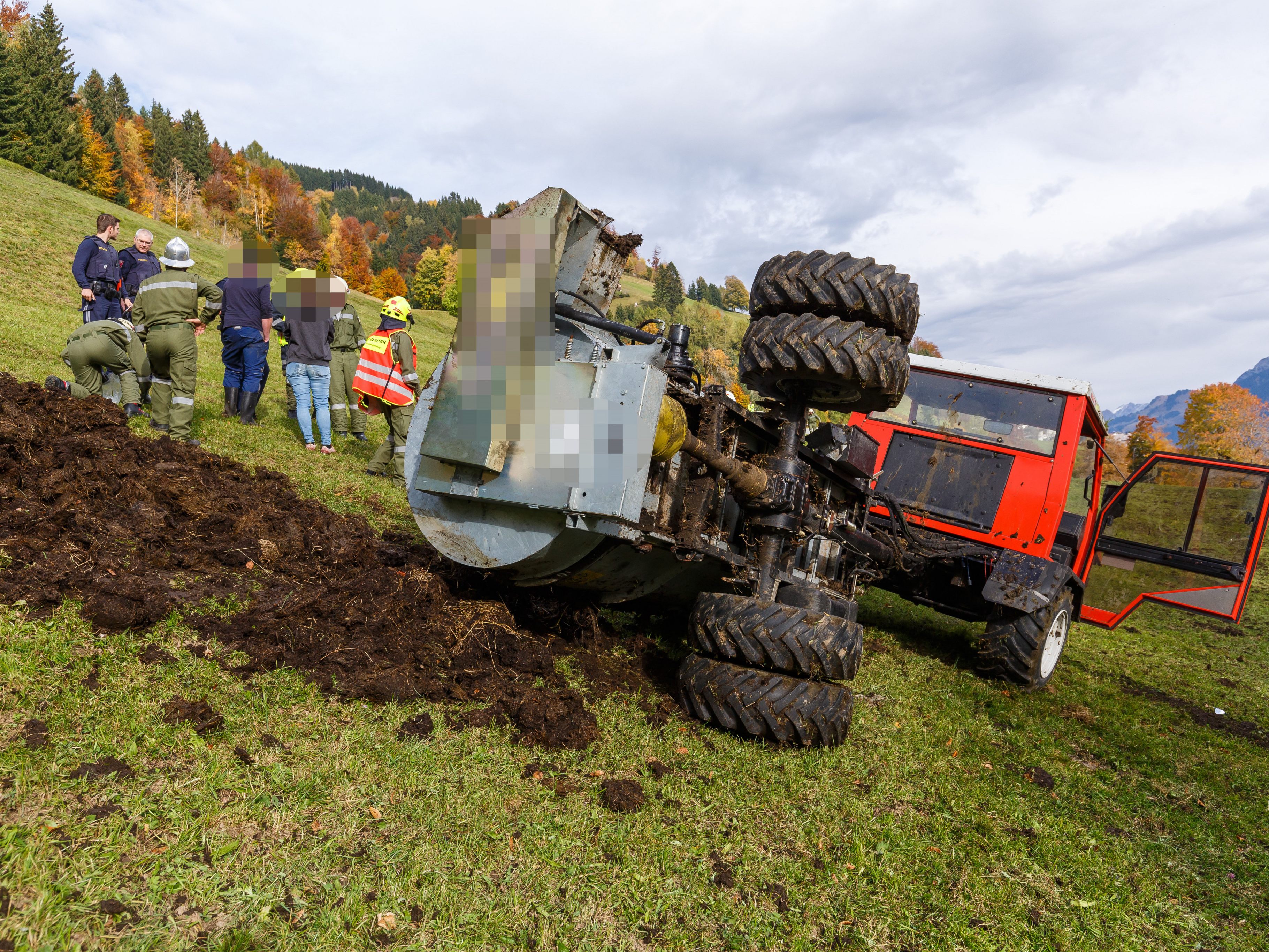 Am Montagnachmittag kam es zu einem Unfall in Thüringerberg. Am Montagnachmittag kam es zu einem Unfall in Thüringerberg.