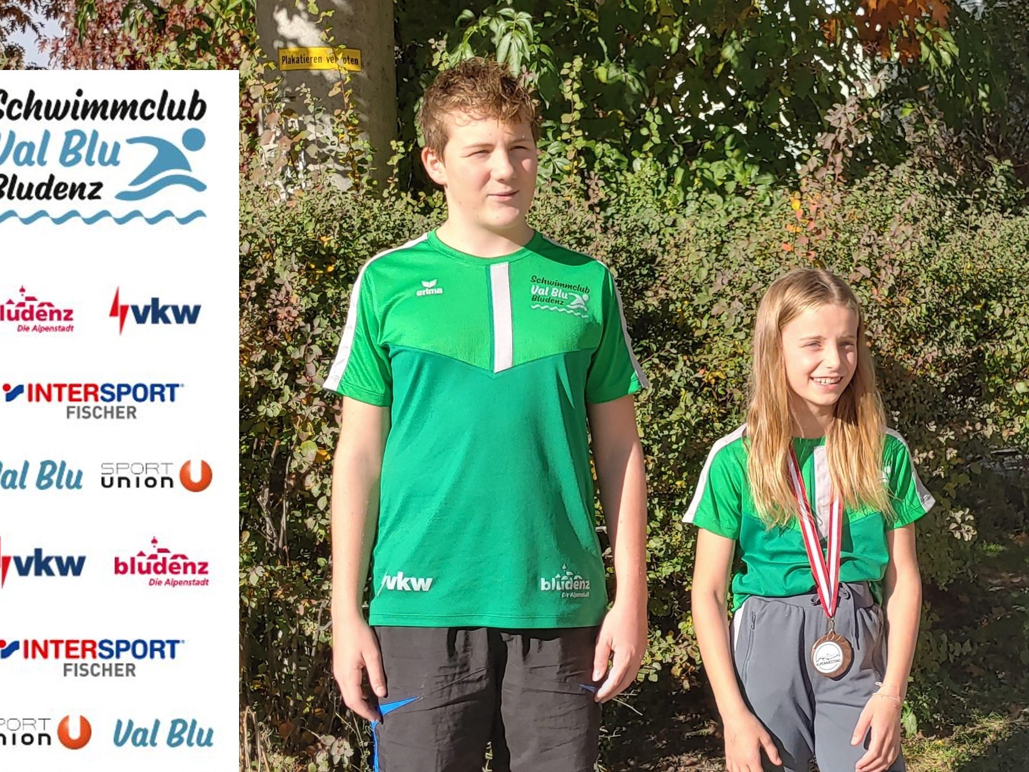 Johanna und Niklas beim Alpenmeeting Johanna und Niklas beim Alpenmeeting
