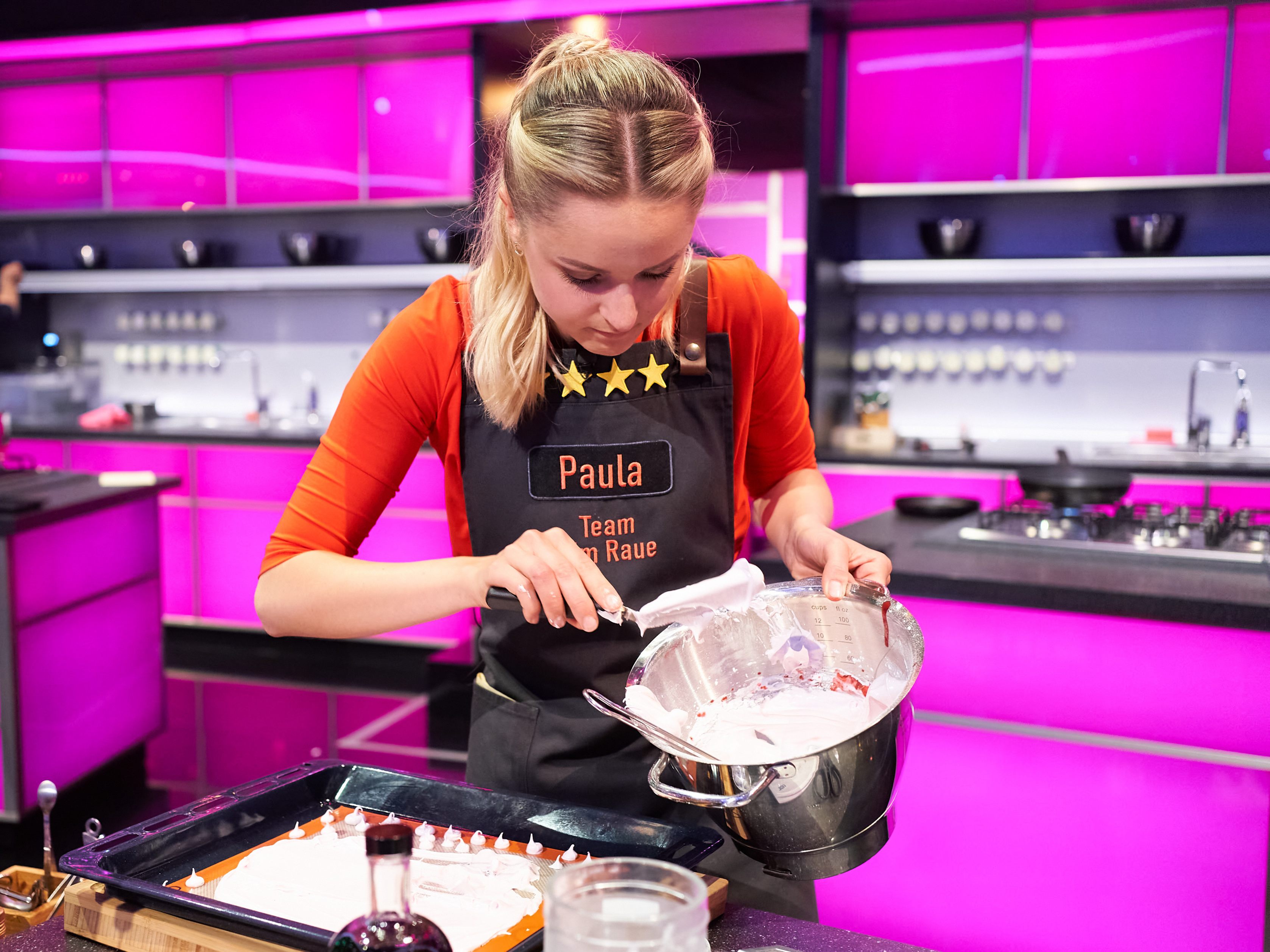 Die Wiener Hobbyköchin Paula steht im Finale der Kochshow "The Taste". Zu sehen ist dieses am 27. Oktober auf Sat.1.