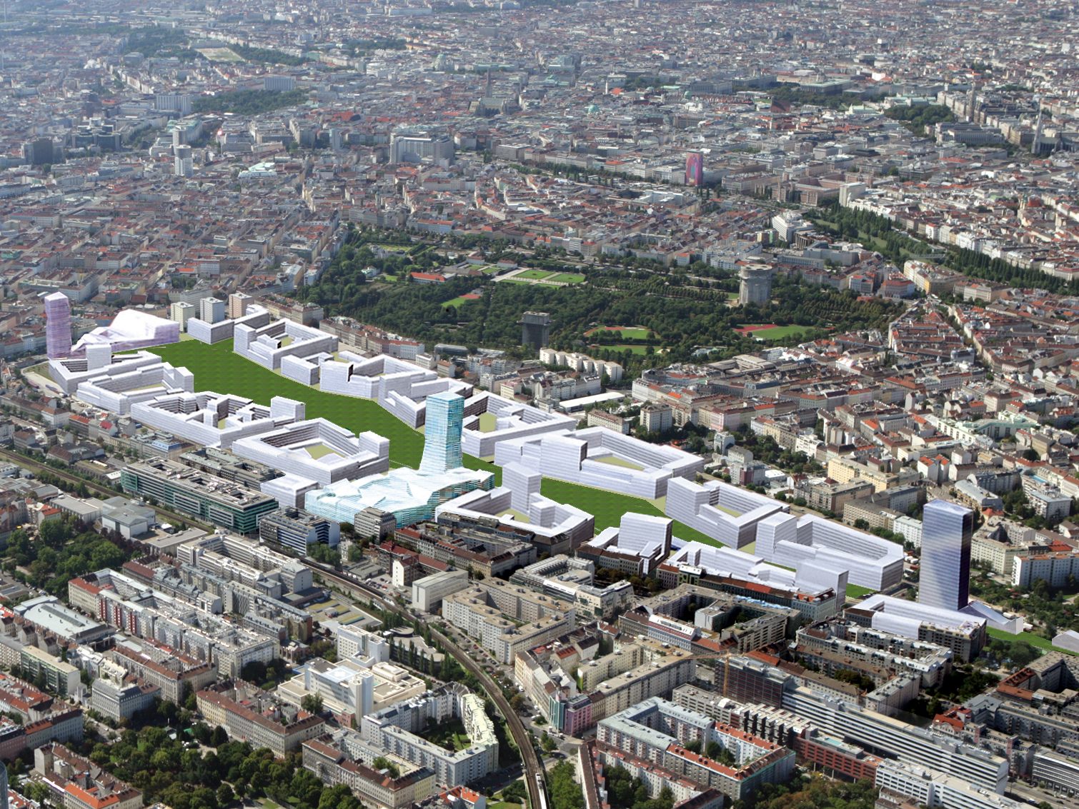 Das "urbanize!"-Festival 2021 findet am Wiener Nordwestbahnhof statt. Das "urbanize!"-Festival 2021 findet am Wiener Nordwestbahnhof statt.