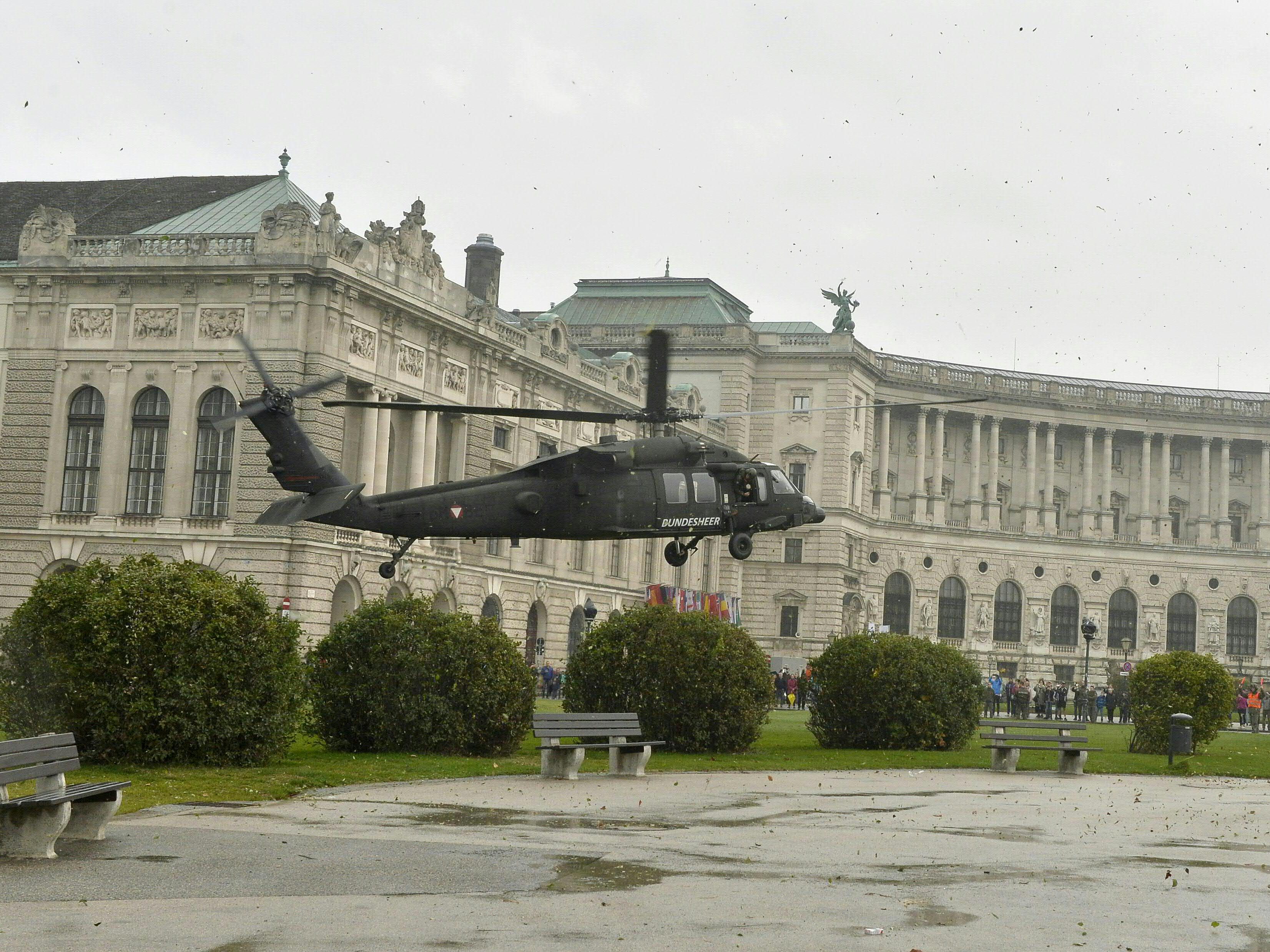 Der Heldenplatz wird am Nationalfeiertag abgesperrt, es gibt keine Leistungsschau.