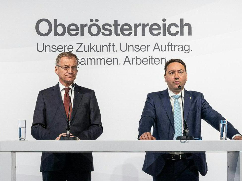 Schwarz-Blau II in OÖ: Keine Impfpflicht, strenge Integrationspolitik.