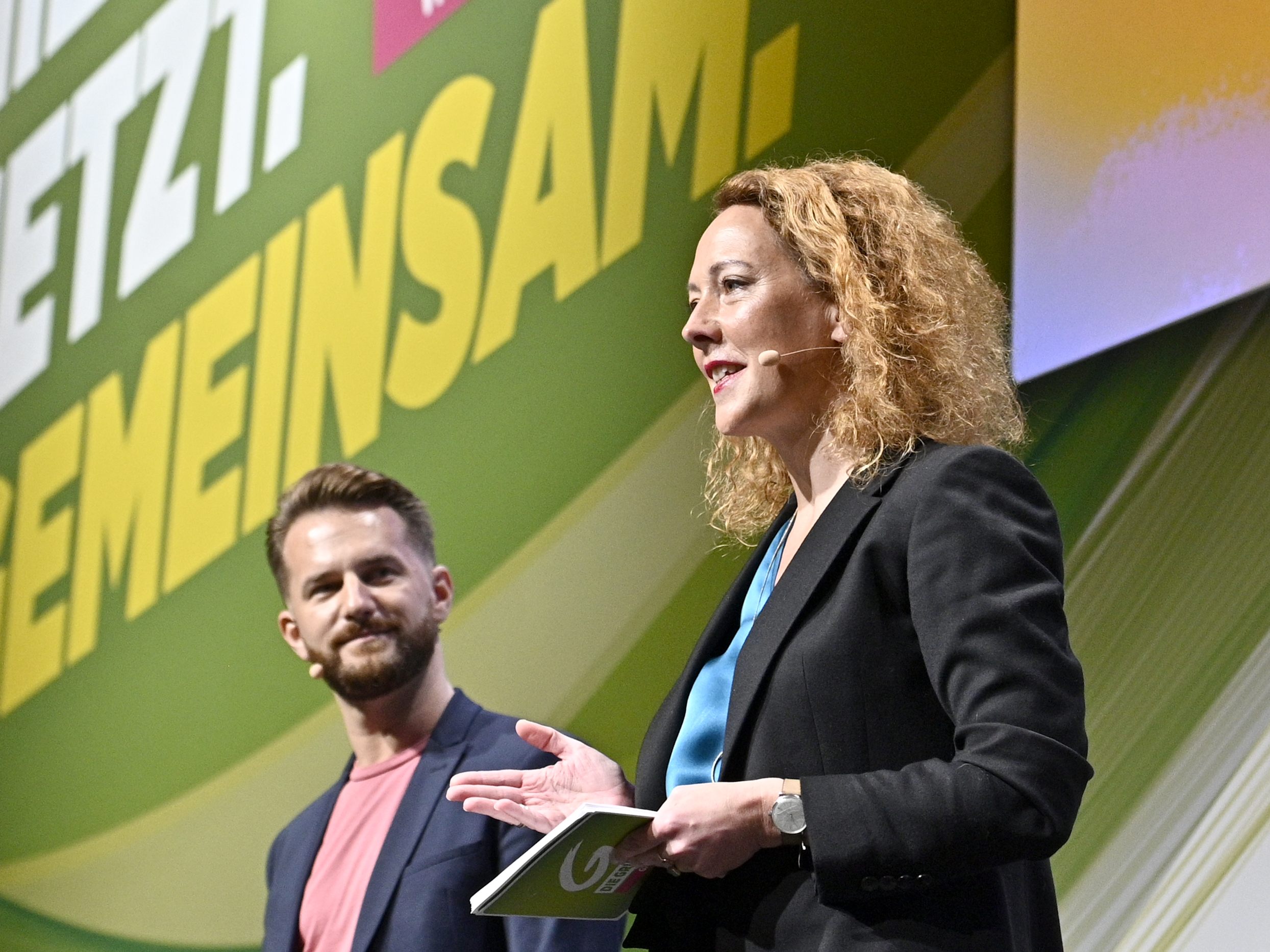 Die Wiener Grünen wählten am Samstag Judith Pühringer und Peter Kraus zur neuen Parteispitze.