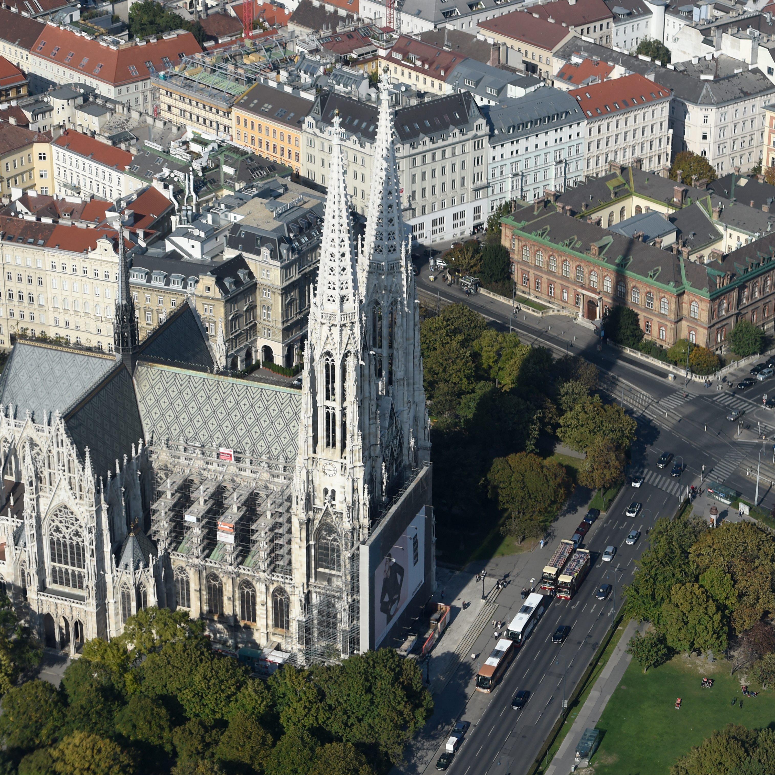 Neu konzipiertes Mini-Museum in der Wiener Votivkirche.