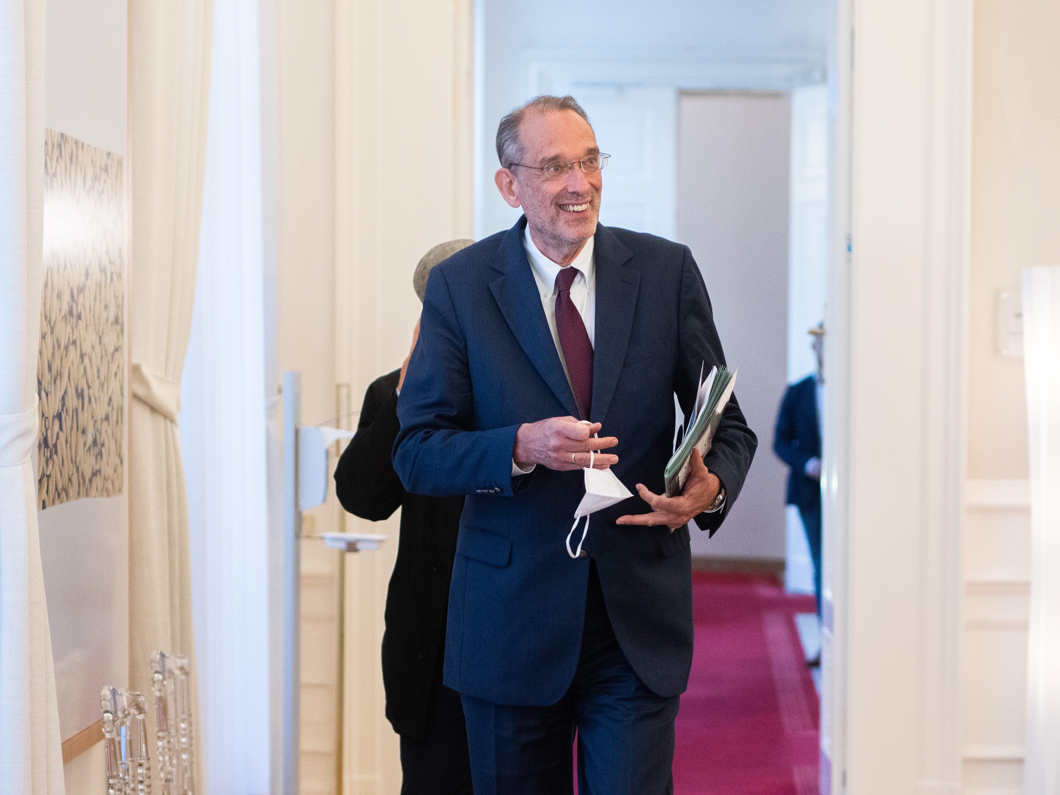 Mit Heinz Faßmann wird auch der Bildungsminister bei der Pressekonferenz nicht fehlen. Mit Heinz Faßmann wird auch der Bildungsminister bei der Pressekonferenz nicht fehlen.