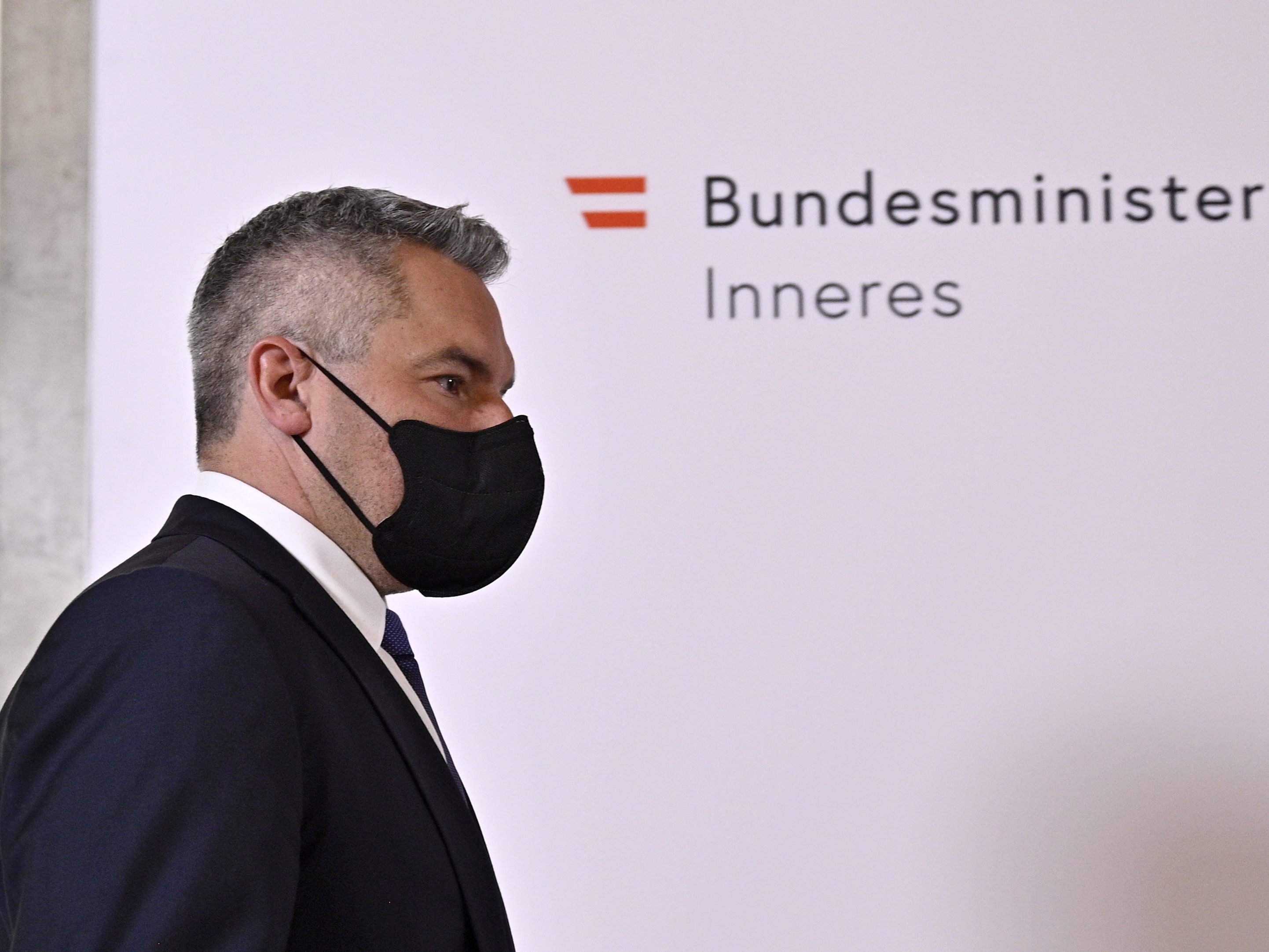 Nehammer forderte neuerlich endlich ein Umdenken in der EU-Migrationspolitik. Nehammer forderte neuerlich endlich ein Umdenken in der EU-Migrationspolitik.
