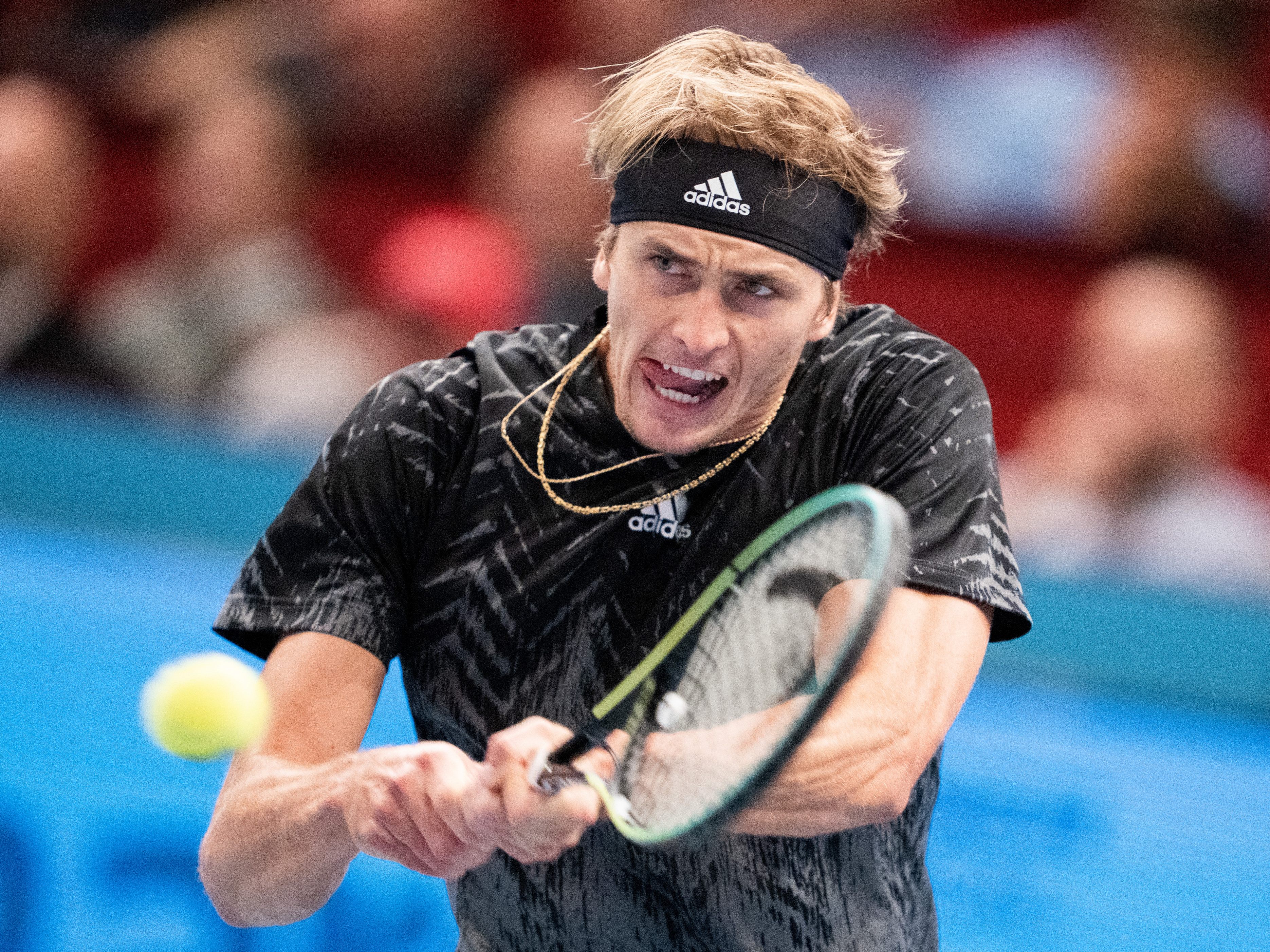 Tennis-Olympiasieger Alexander Zverev steht beim Erste Bank Open in der Wiener Stadthalle im Finale Tennis-Olympiasieger Alexander Zverev steht beim Erste Bank Open in der Wiener Stadthalle im Finale