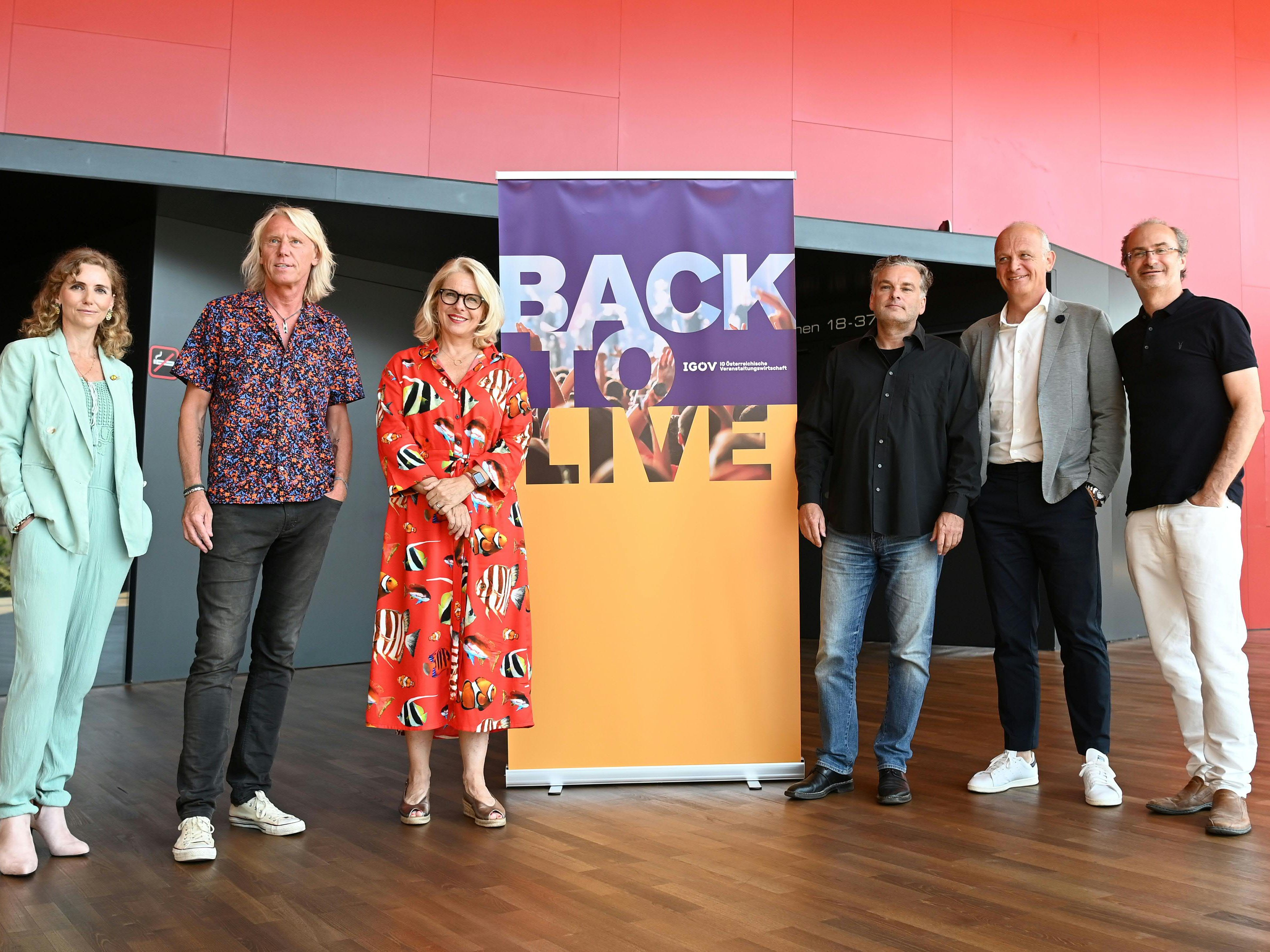Mit unter dem Motto "Back to Live" will die Wiener Stadthalle mit vielen Konzerten in den Herbst 2021 starten.