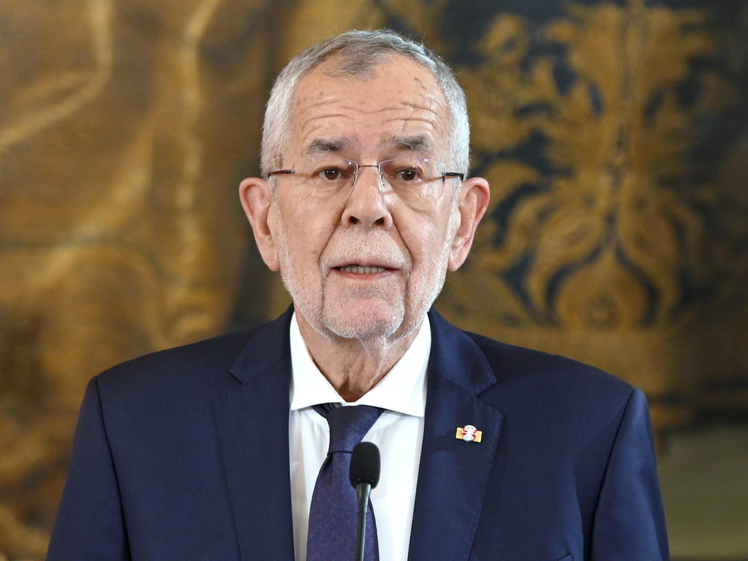 Bundespräsident Alexander Van der Bellen lädt am Nationalfeiertag zur Corona-Impfung in die Hofburg in Wien.