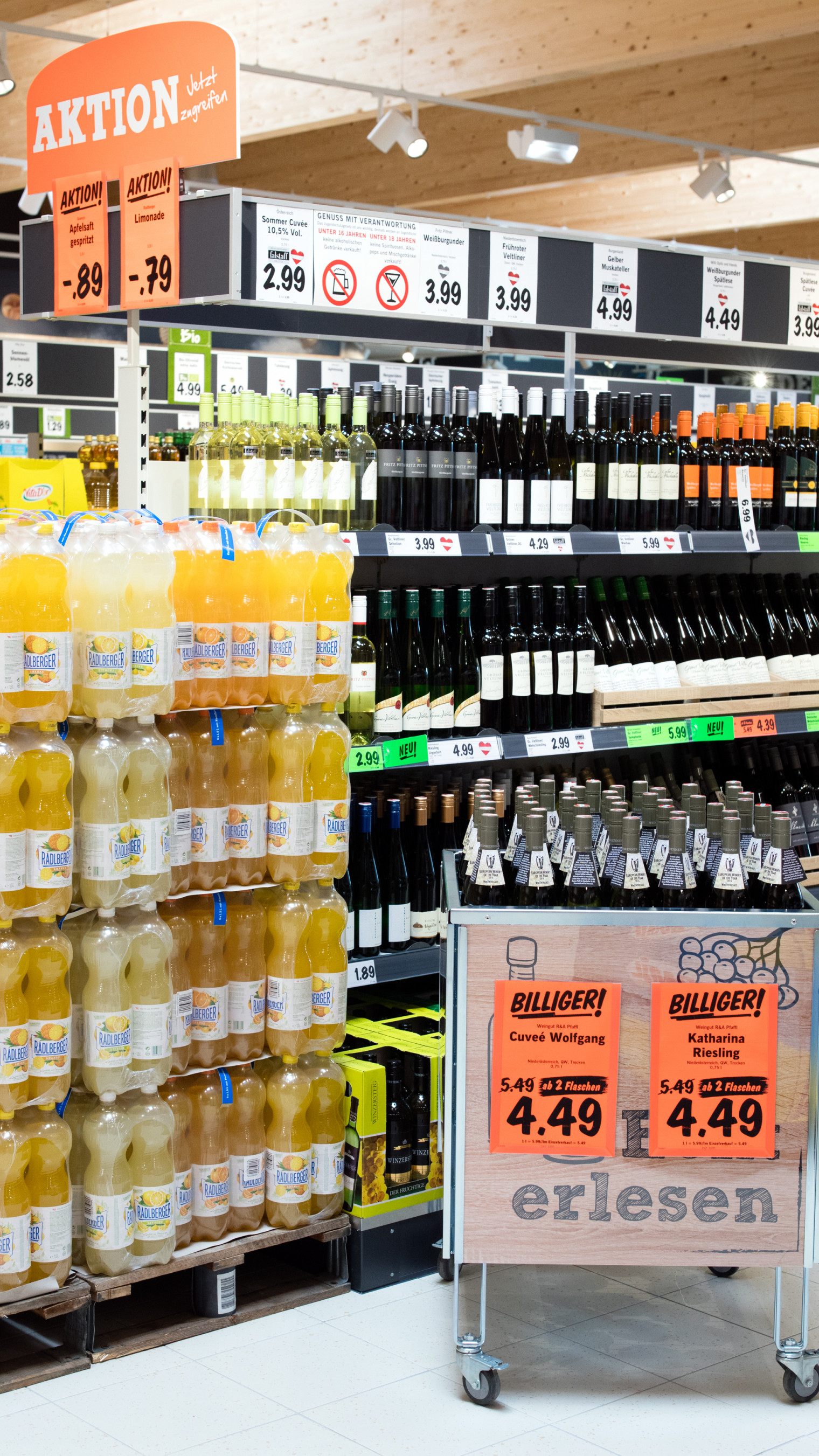 Der Lebensmitteleinzelhandel profitierte 2020 stark von der Coronapandemie.