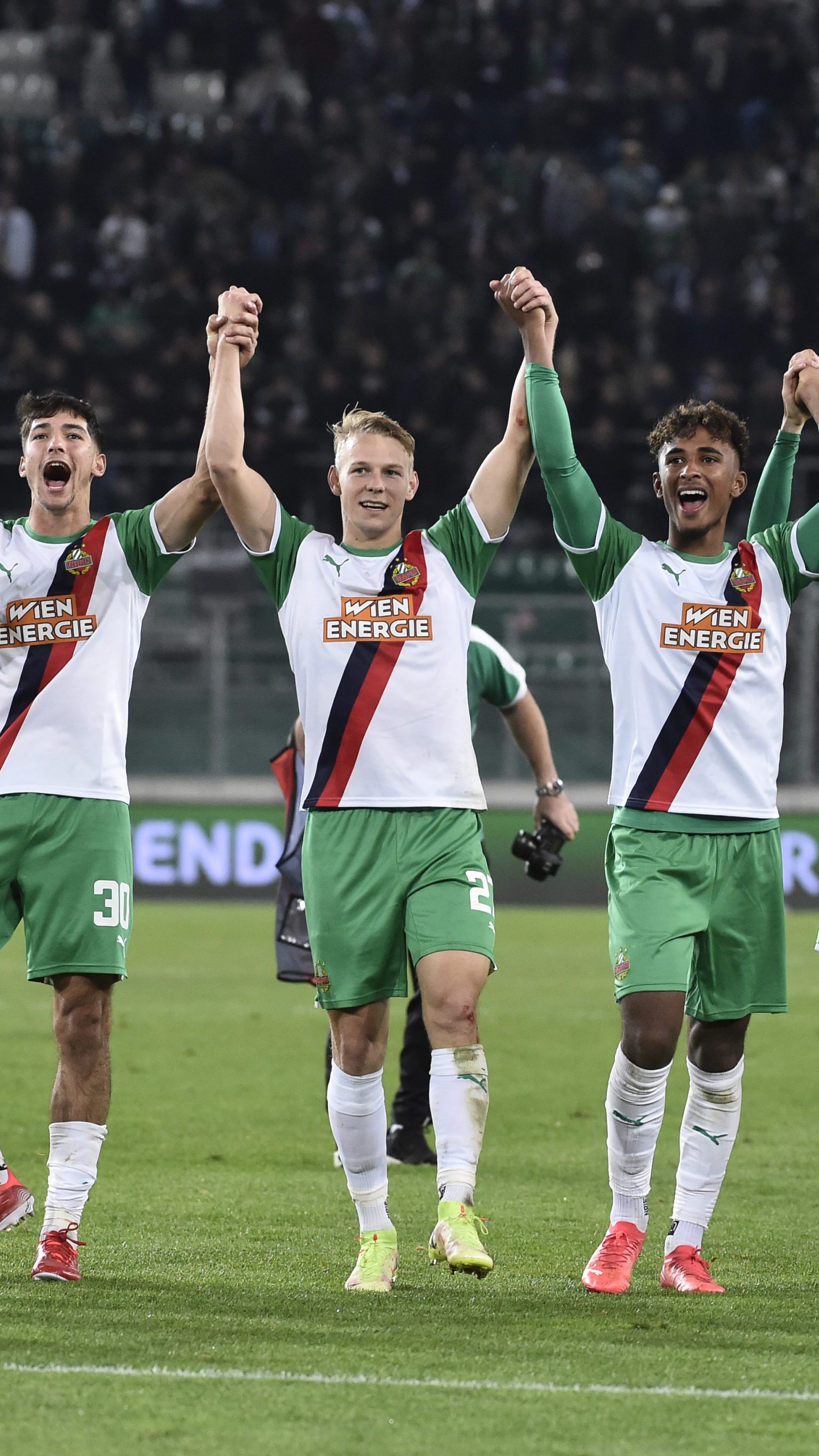 Rapid Wien ist heute gegen Amstetten im Cup gefordert.