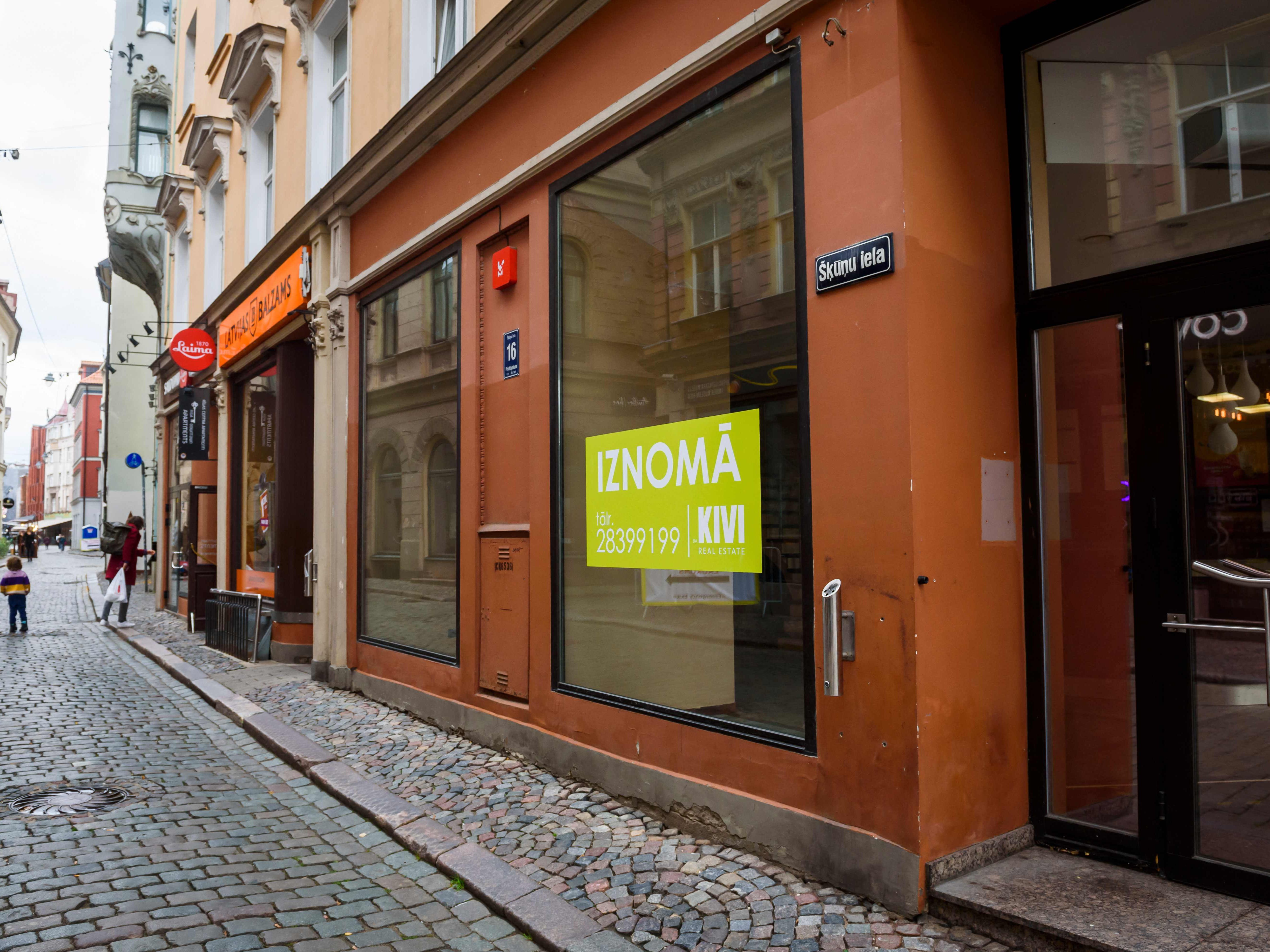 Lettland geht in den Corona-Lockdown. Lettland geht in den Corona-Lockdown.