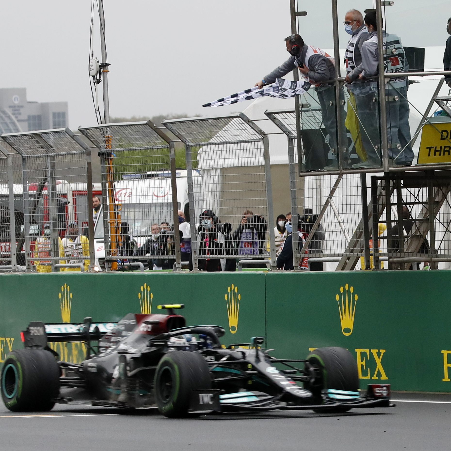 Sieg vor dem Abschied zum Saisonende: Valtteri Bottas.